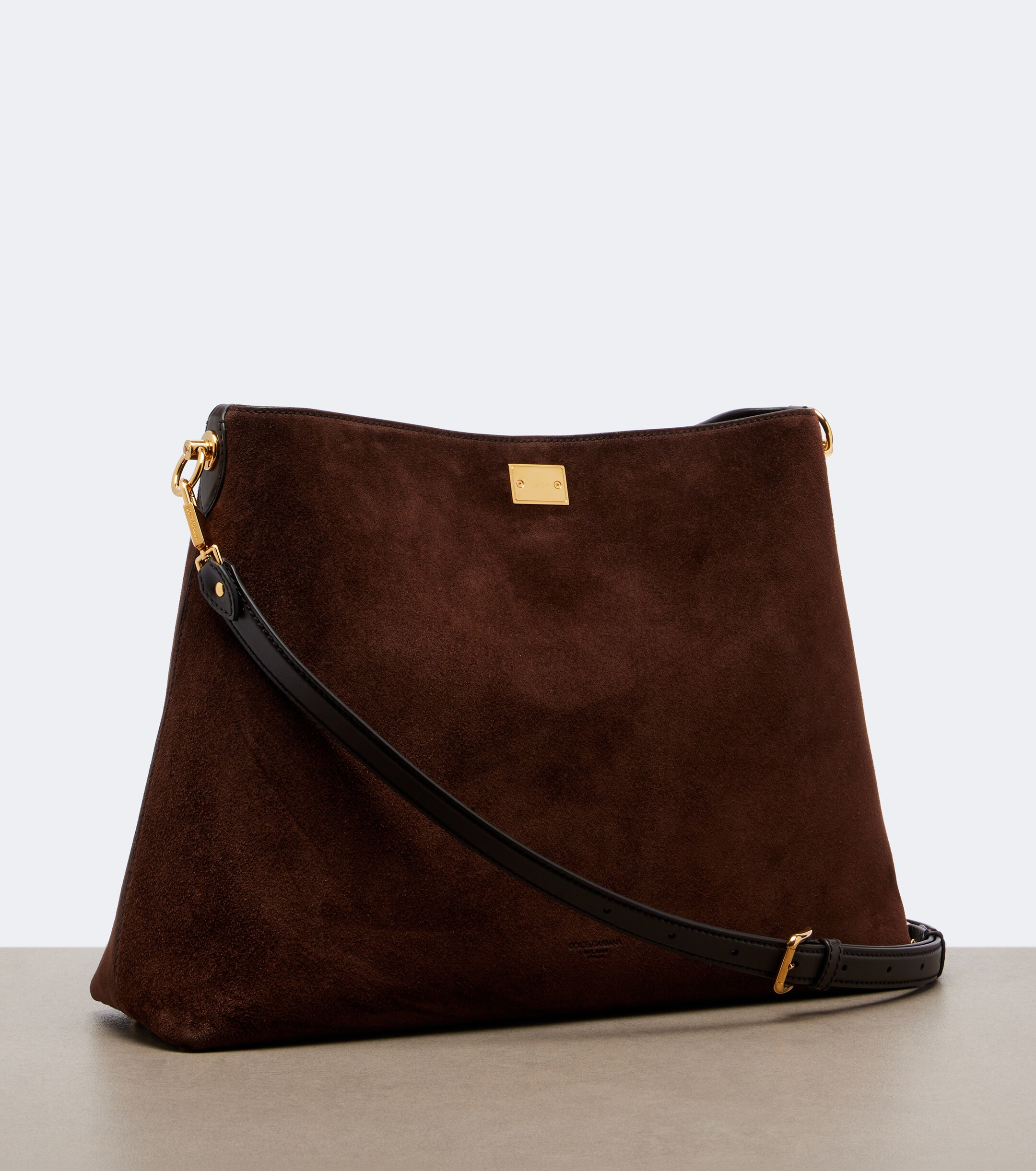 Dolce&Gabbana Vittoria Large suede tote bag
