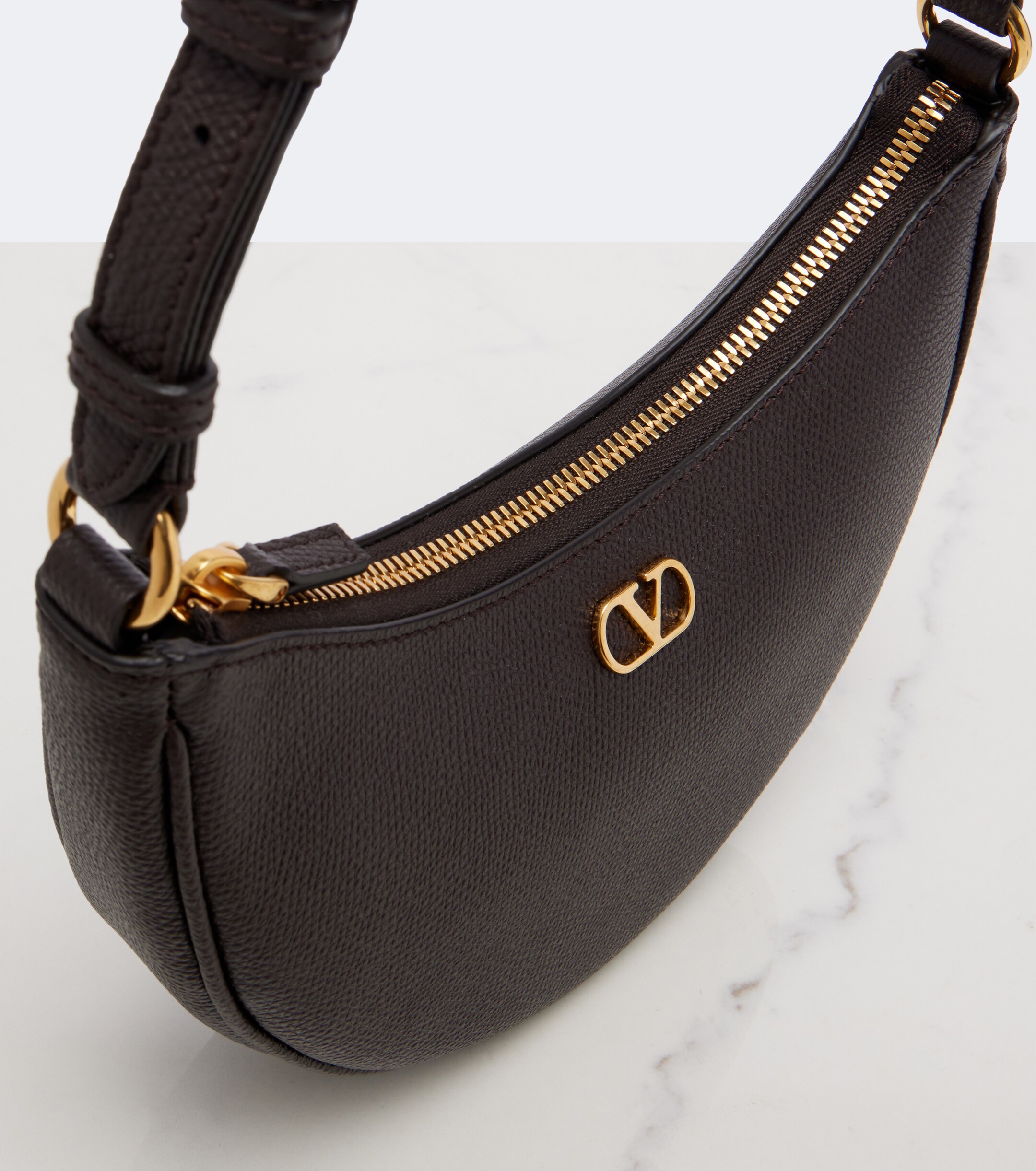 Valentino Garavani VLogo Mini leather shoulder bag thumbnail