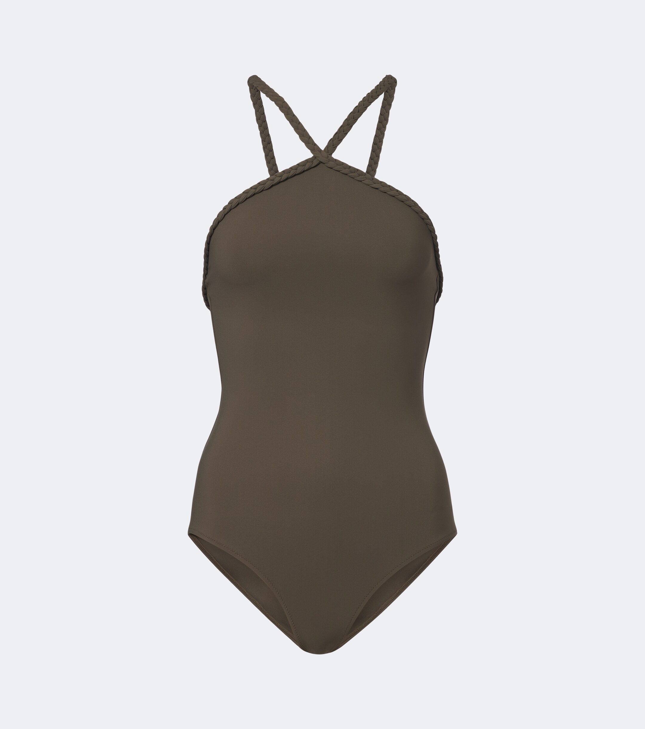 Bottega Veneta Bottega Veneta Braided-trim swimsuit