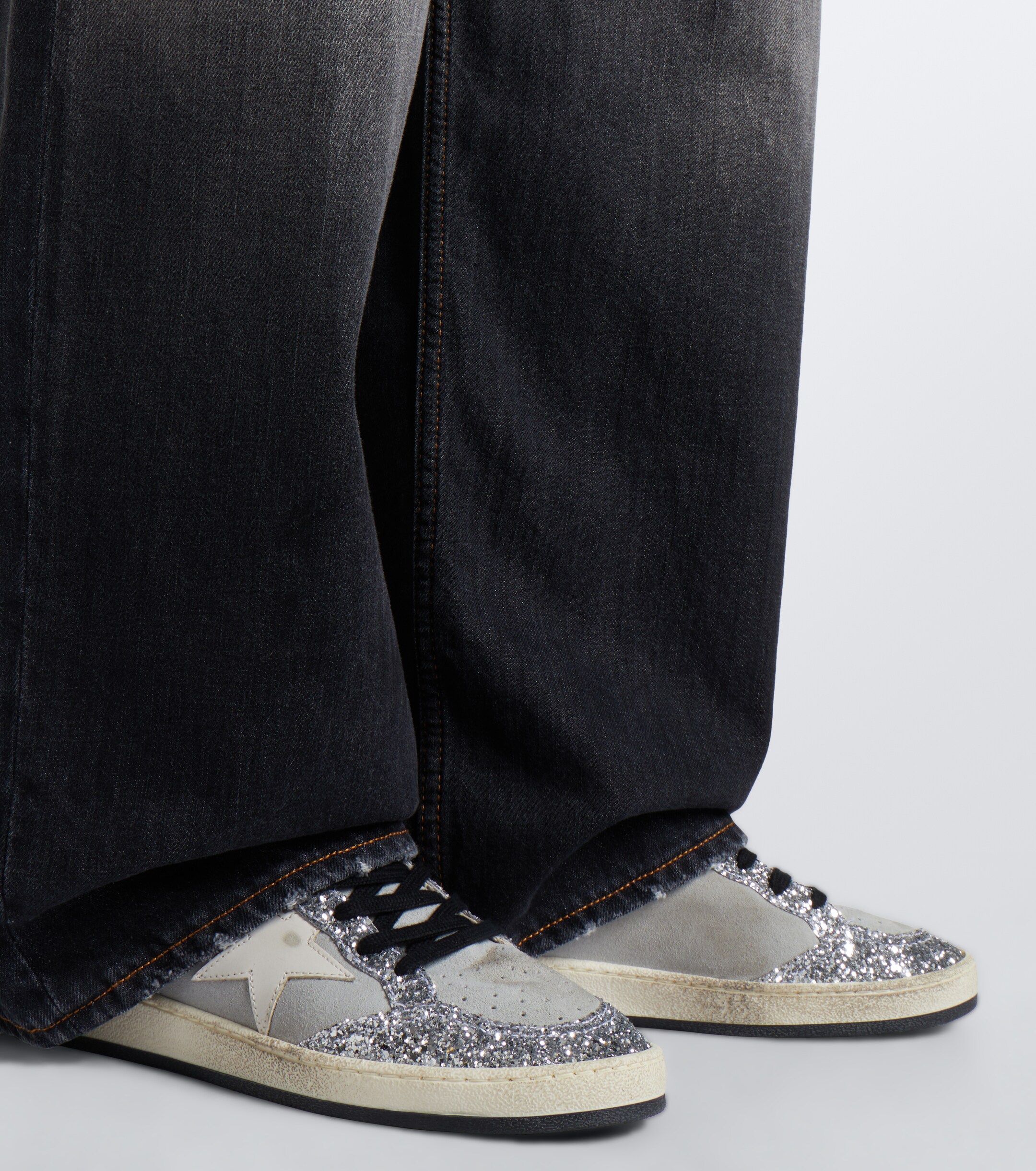 Golden Goose Golden Goose Ball Star suede sneakers