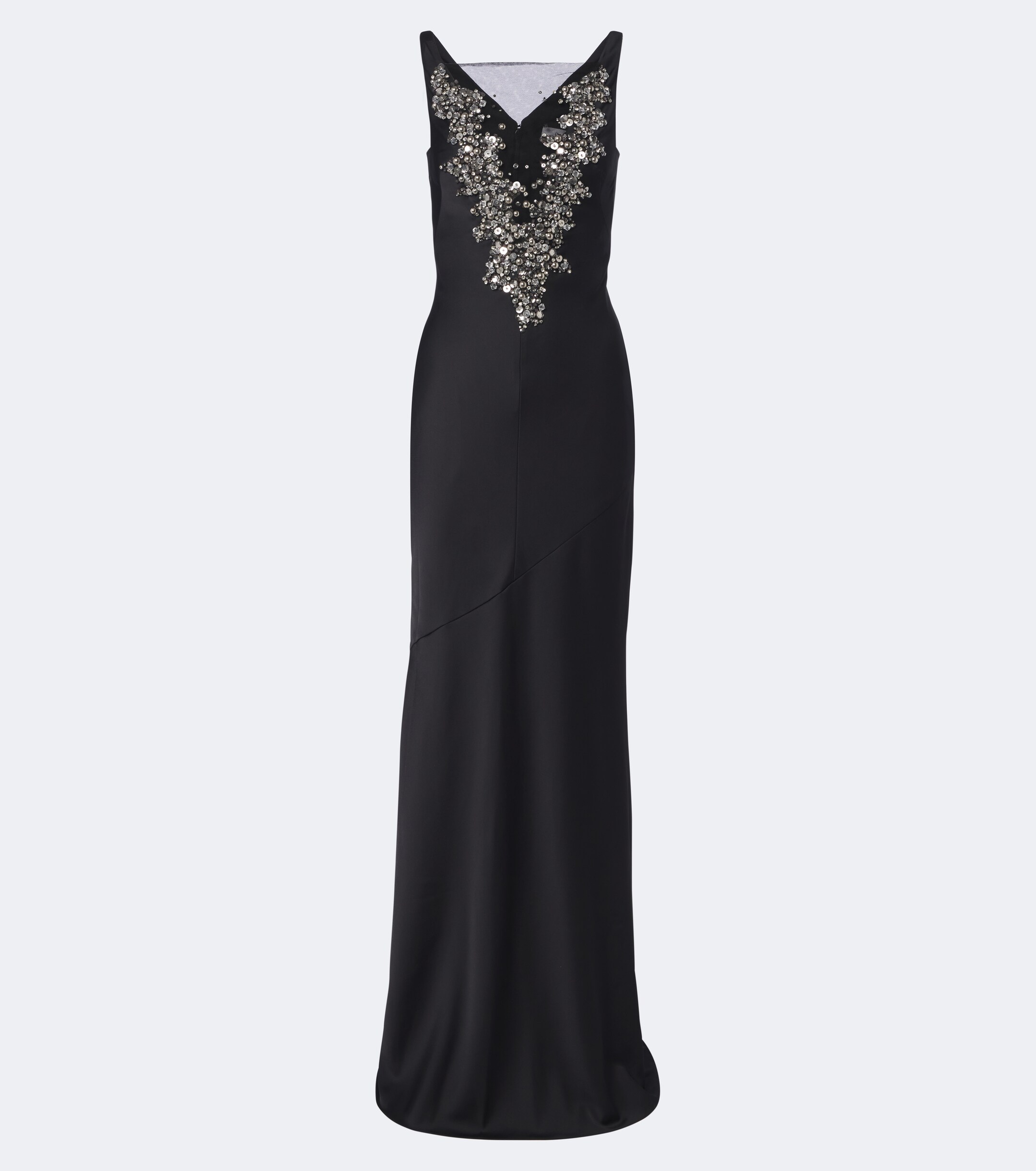 Safiyaa Safiyaa Mela embellished crêpe gown
