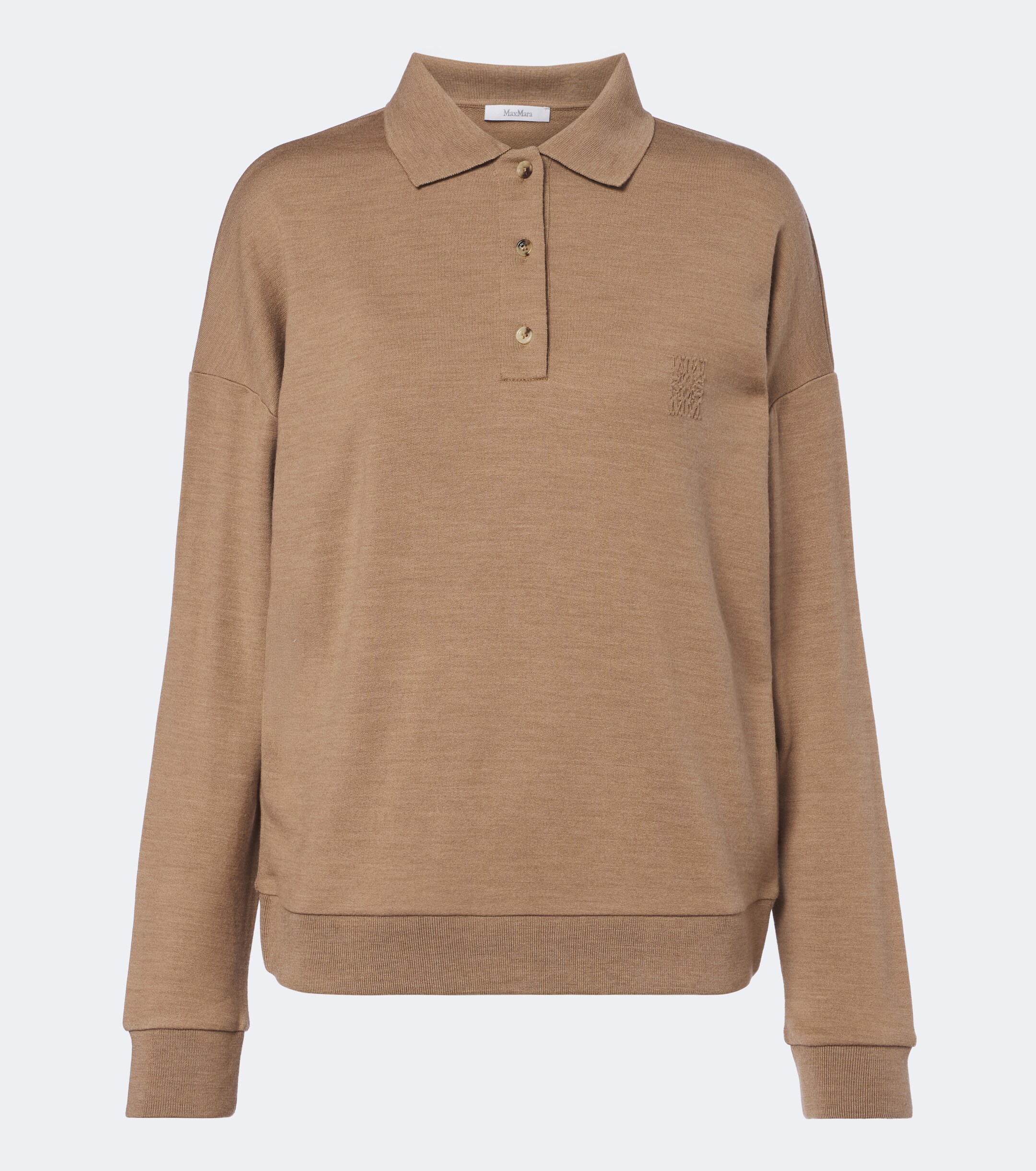 Max Mara Max Mara Virgin wool polo sweater