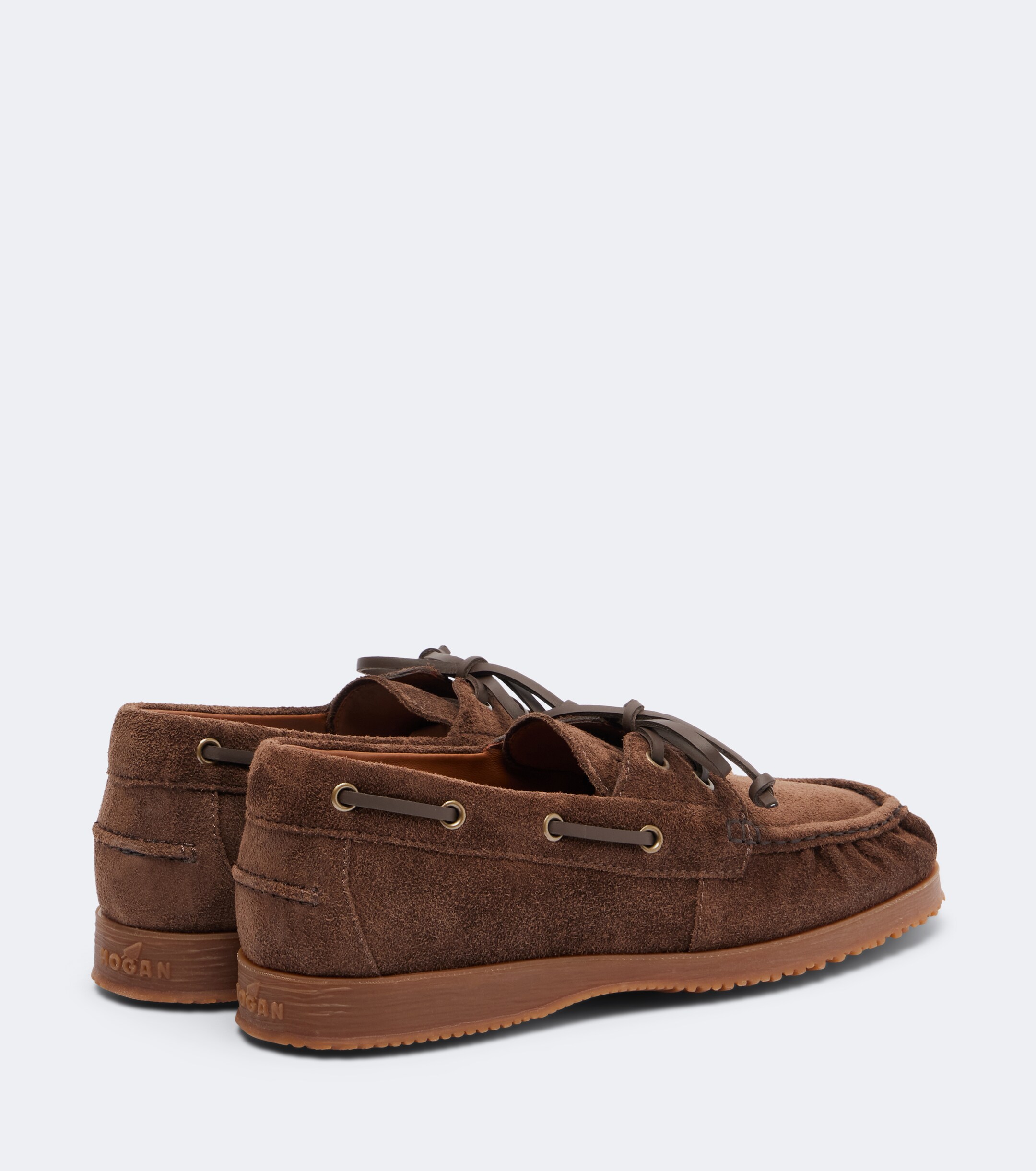 Hogan Hogan Suede boat shoes