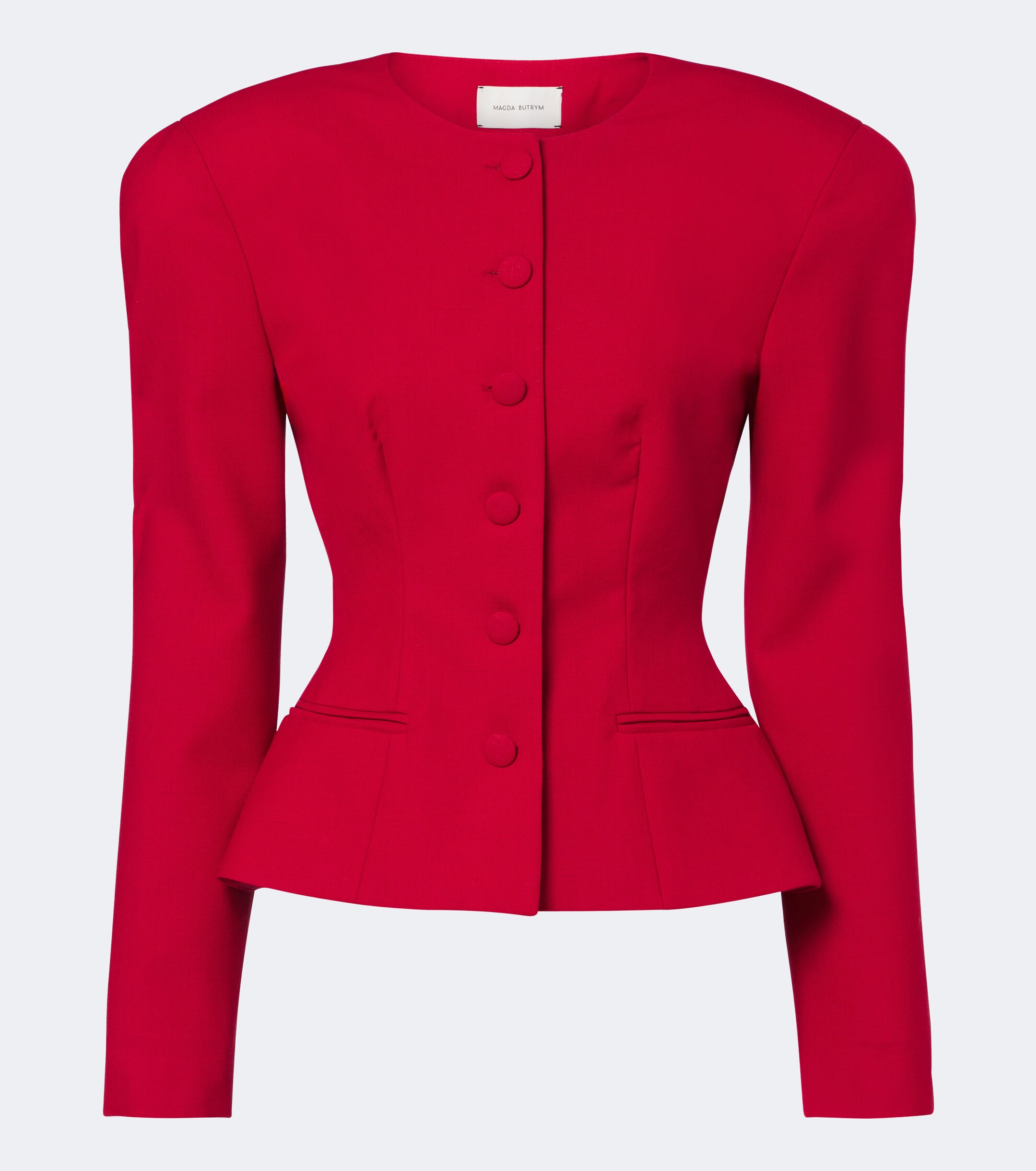 Magda Butrym Magda Butrym Virgin wool peplum jacket