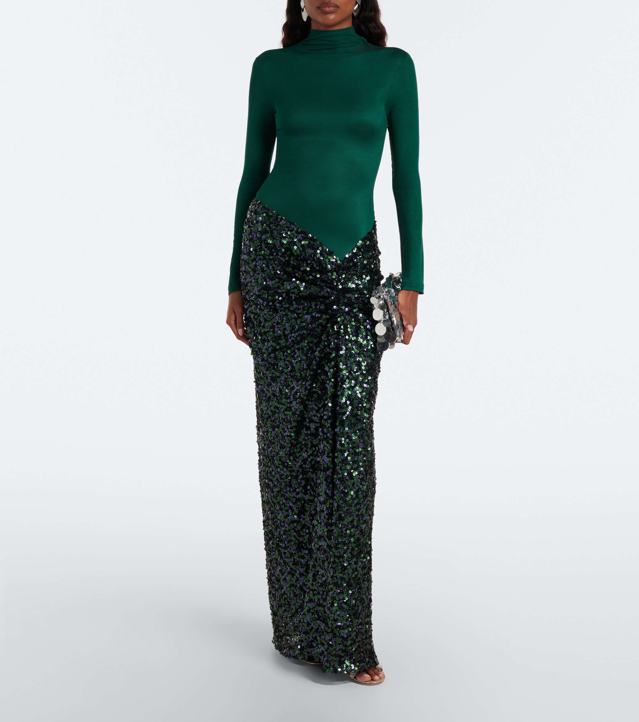 Christopher Esber Christopher Esber Gathered sequined gown