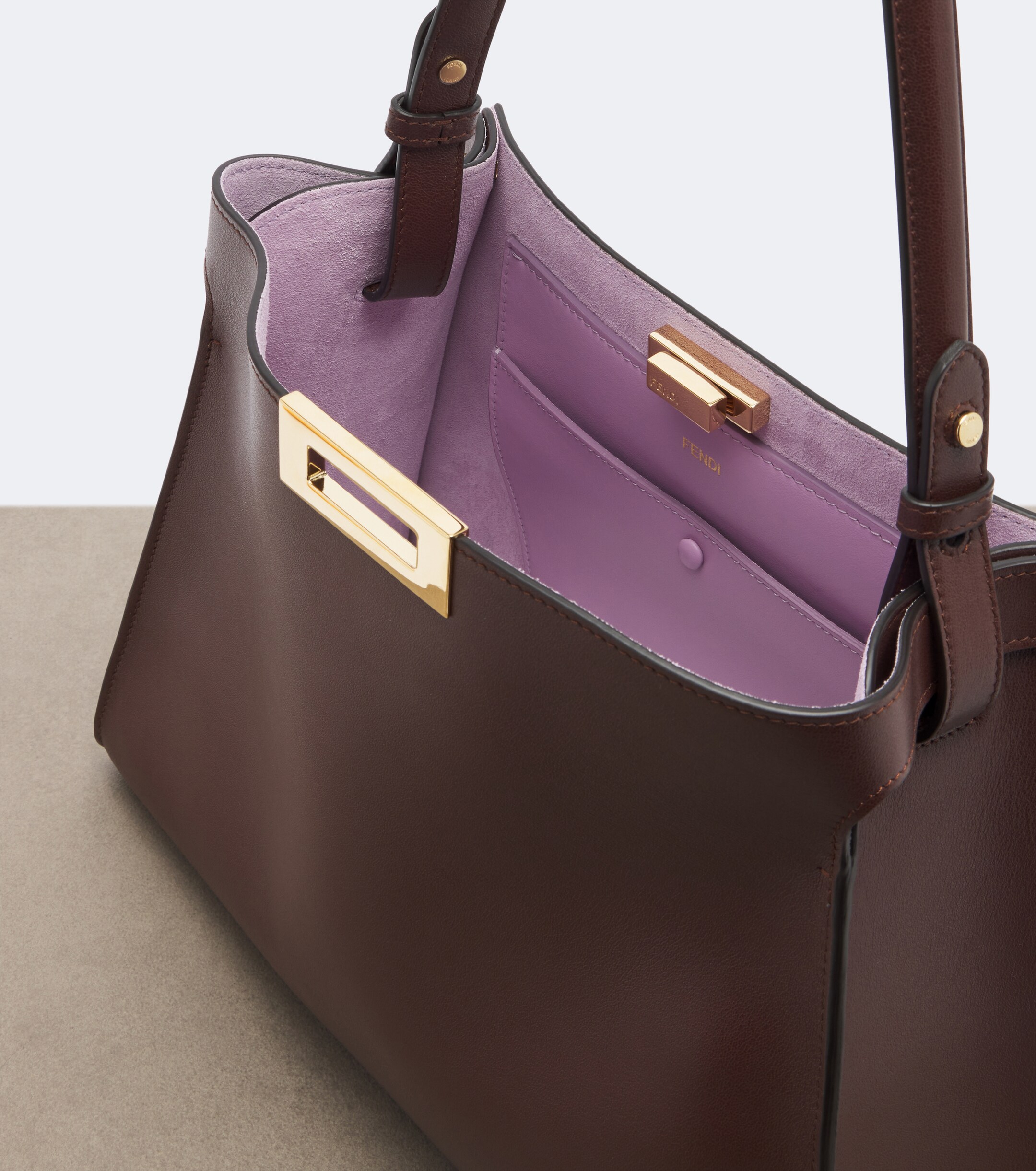 Fendi Fendi Fendi Way Medium leather shoulder bag