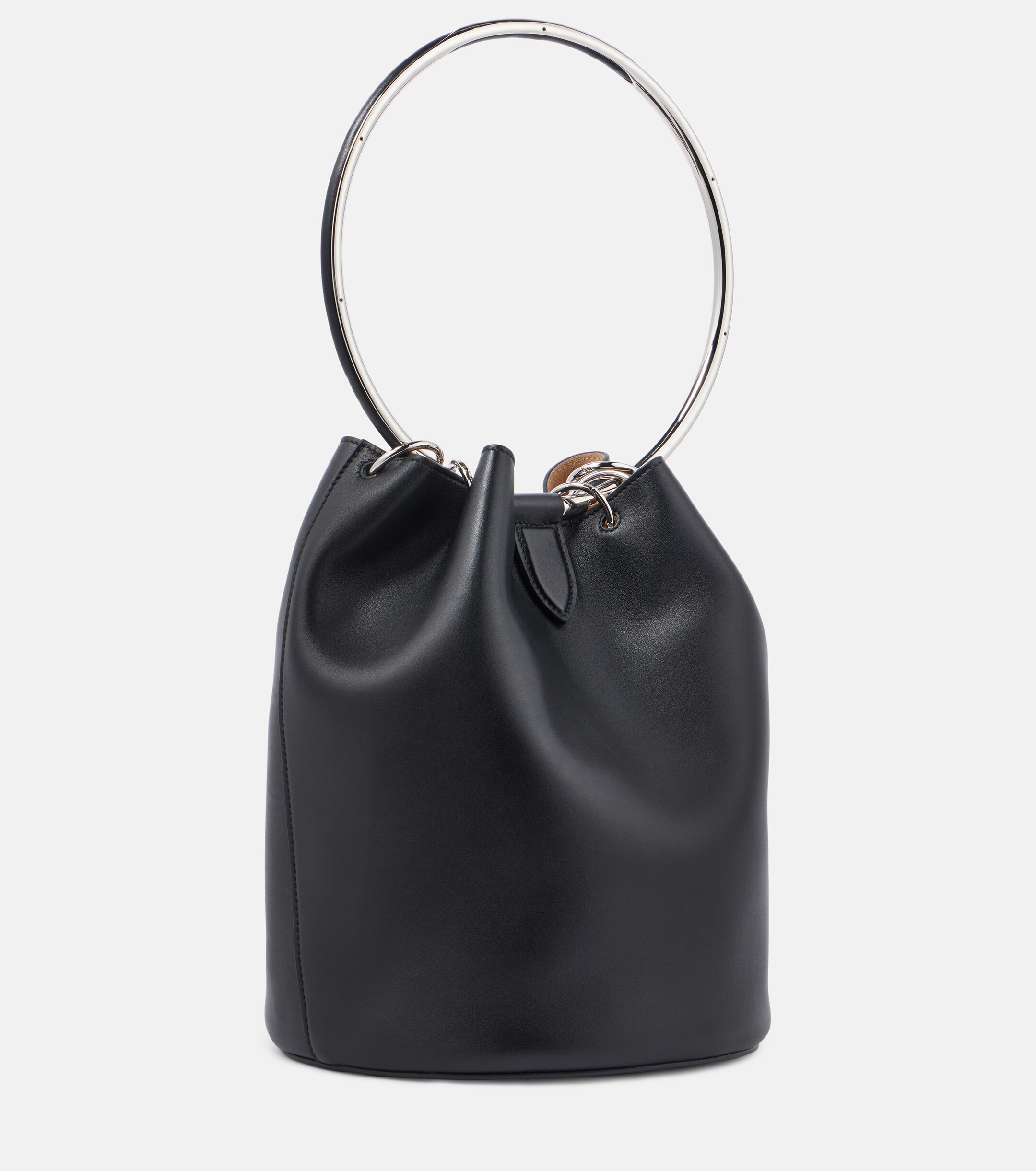 Alaïa Ring Large leather bucket bag
