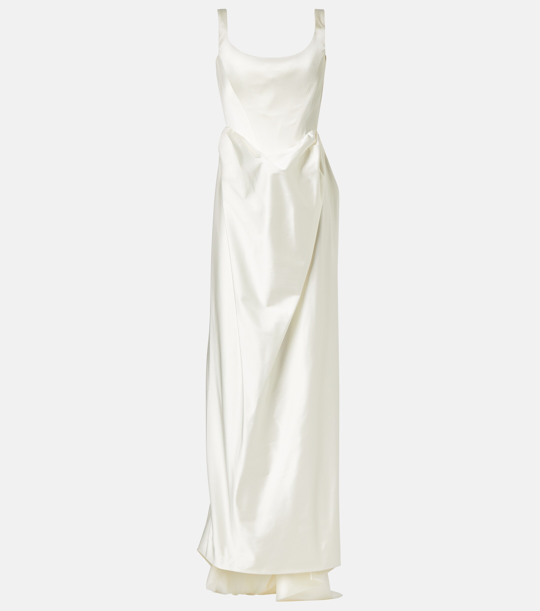 vintage champagne bridesmaid dresses Champagne Sweetheart Lace Tulle A-line Maxi Bridesmaid Dresses main image 1