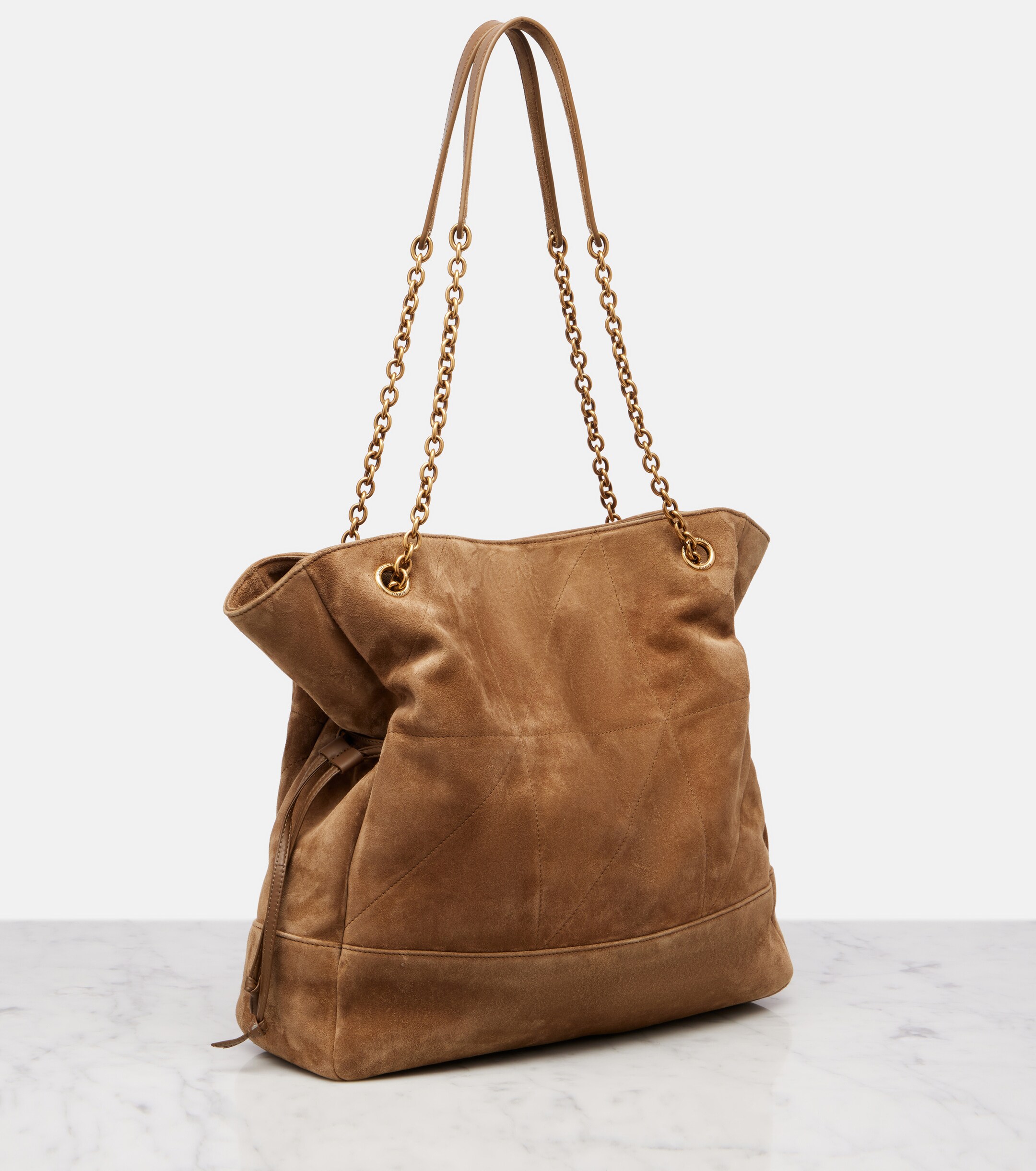Saint Laurent Jamie Shopping Medium suede tote bag
