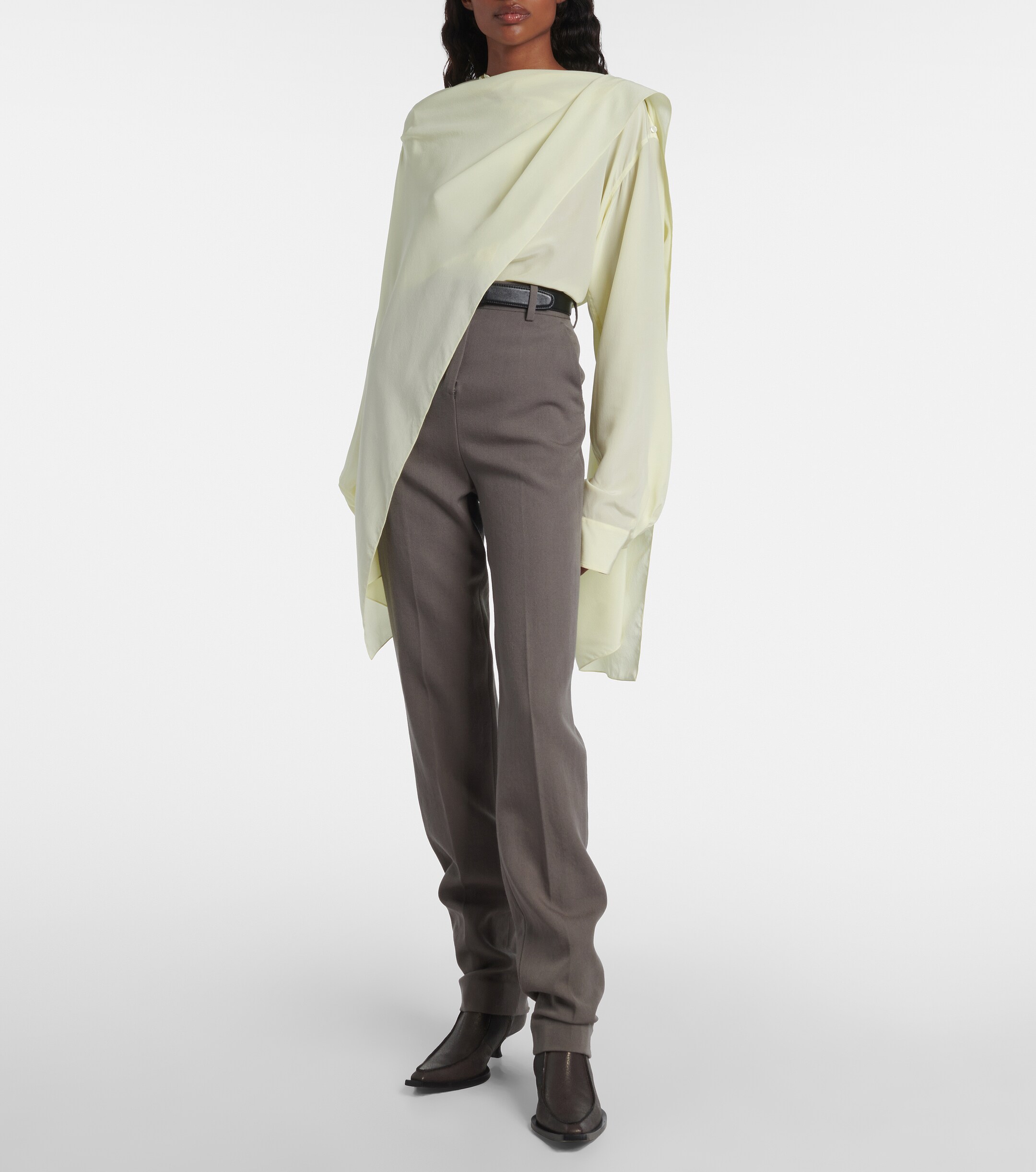 Calvin Klein Collection Jodi leather ankle boots thumbnail