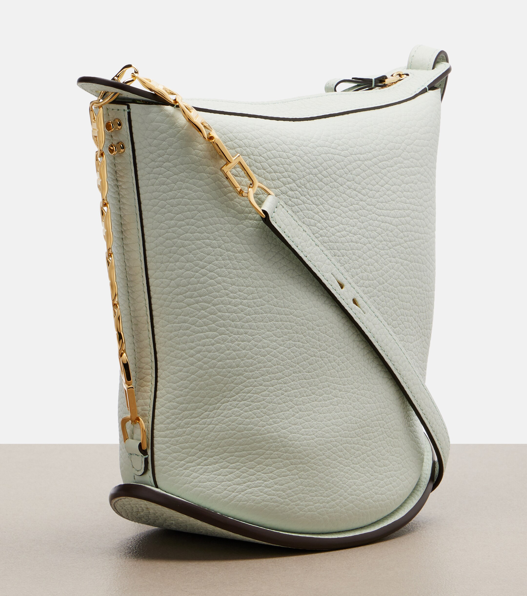 Delvaux Pin Twist leather shoulder bag thumbnail