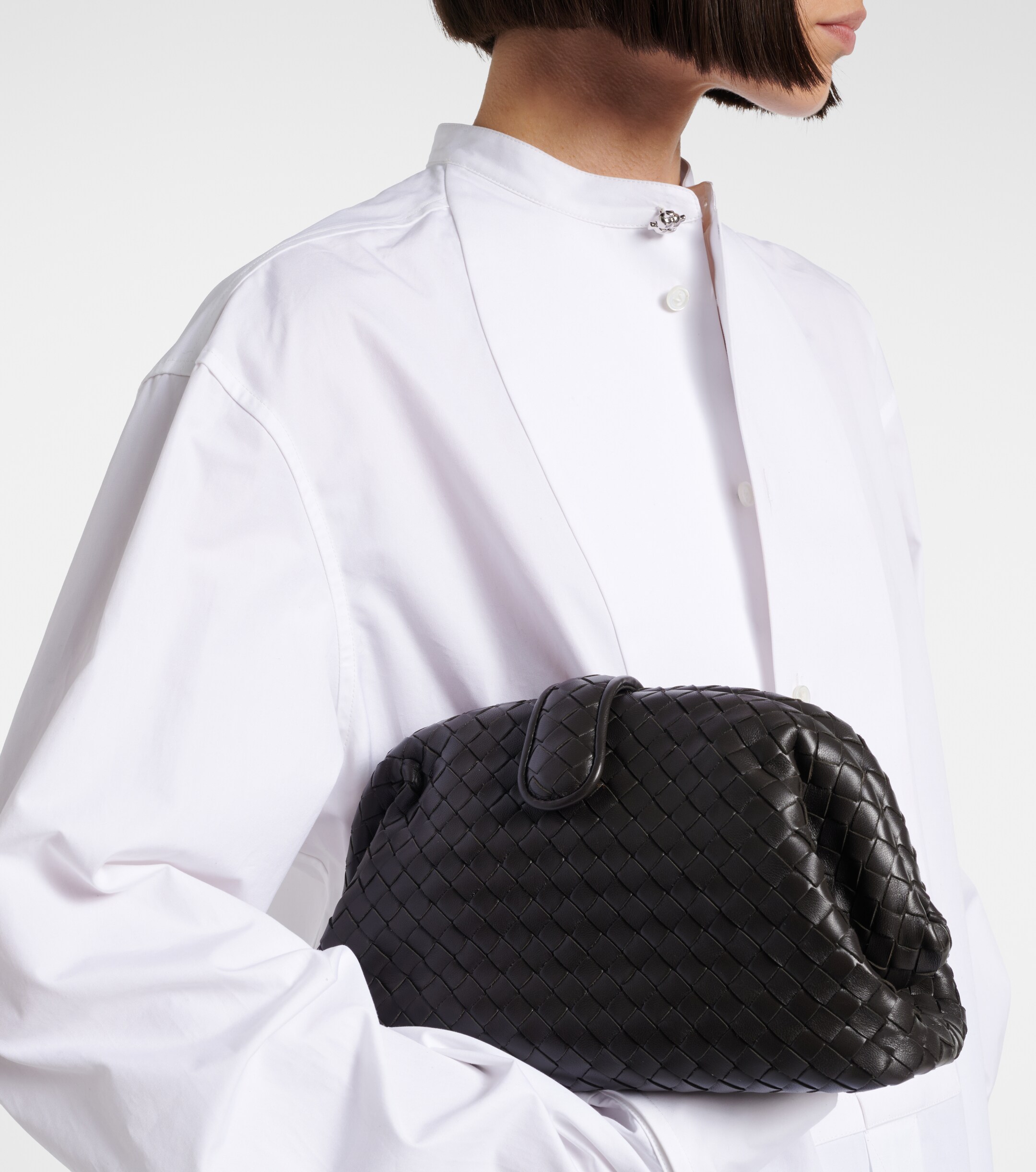 Bottega Veneta Lauren 1980 Small leather clutch