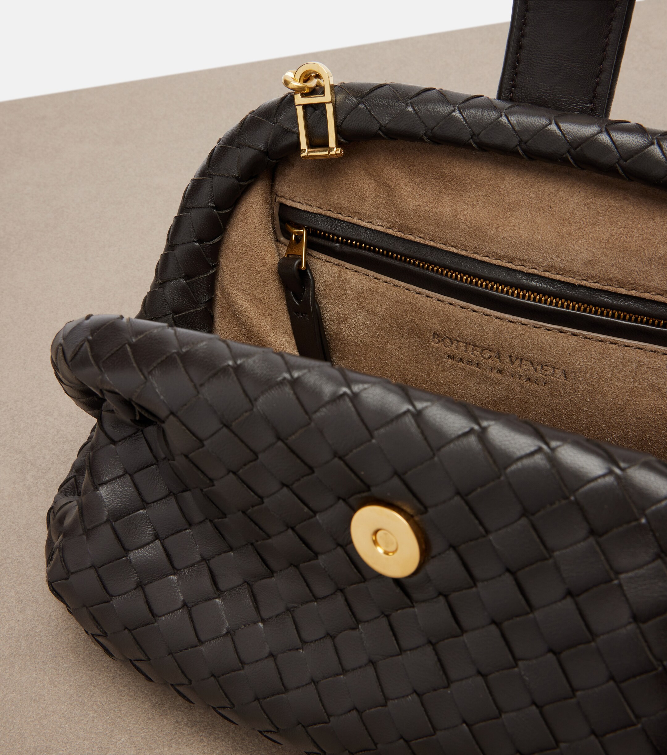 Bottega Veneta Lauren 1980 Small leather clutch