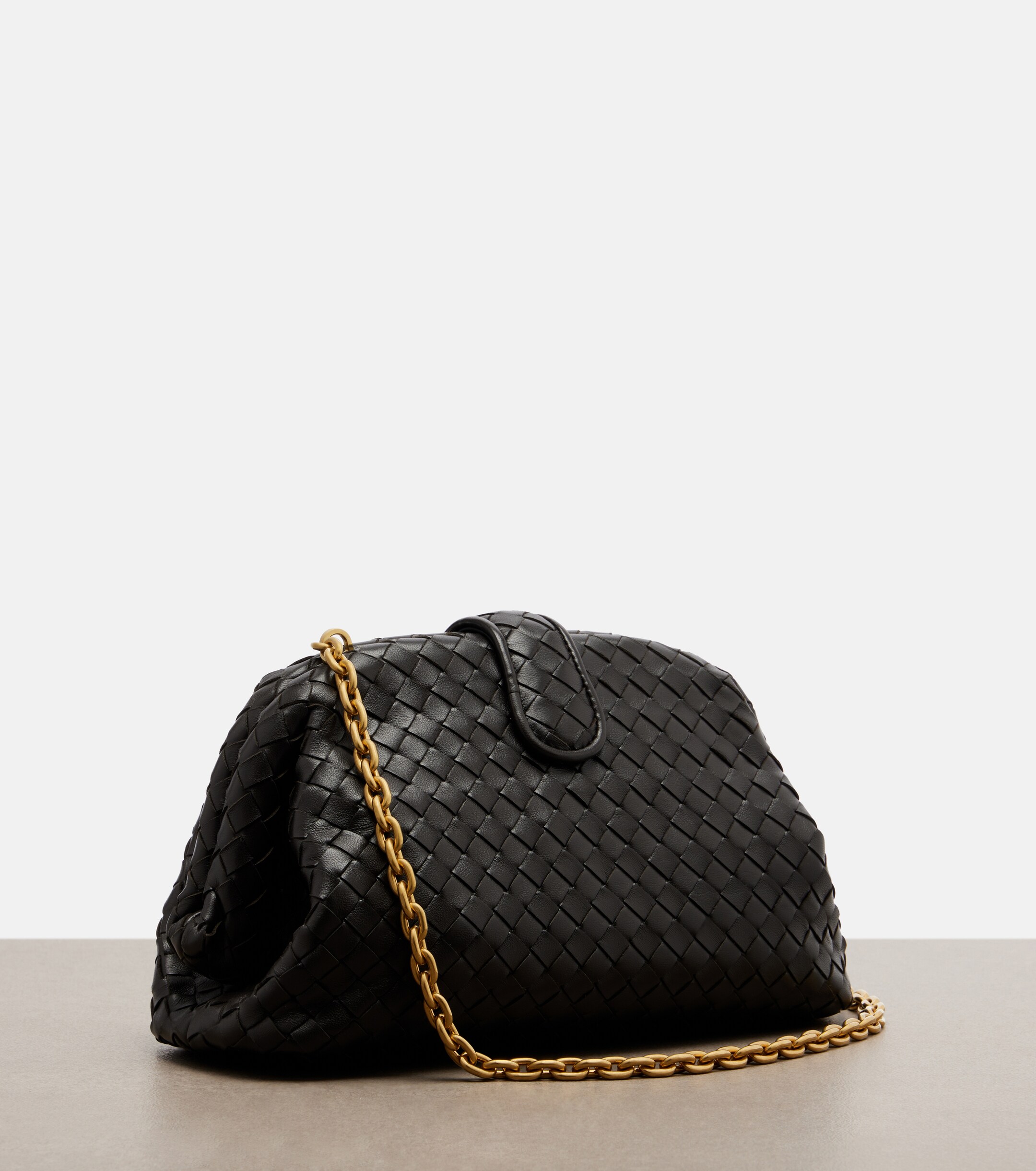 Bottega Veneta Lauren 1980 Small leather clutch