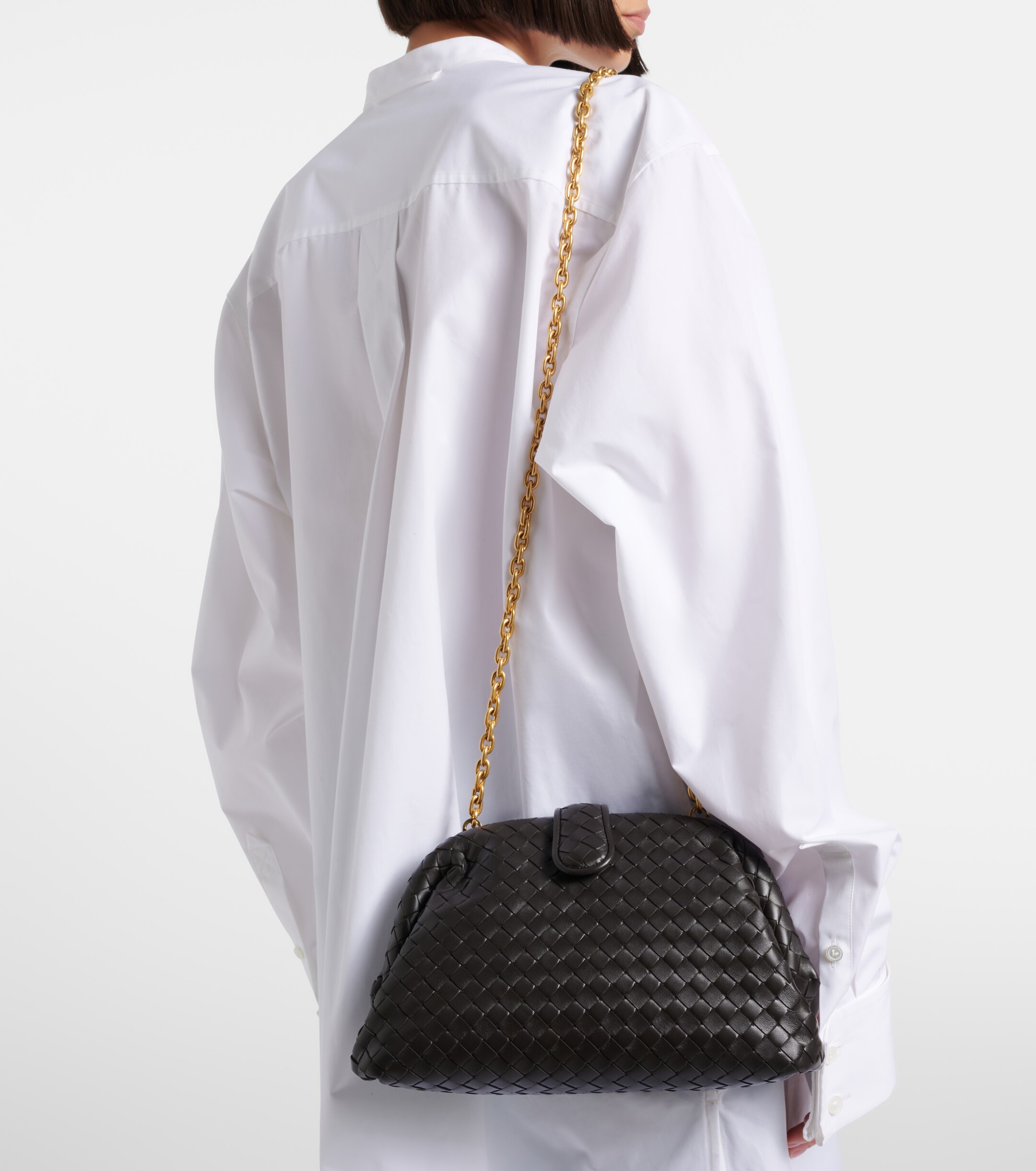 Bottega Veneta Lauren 1980 Small leather clutch