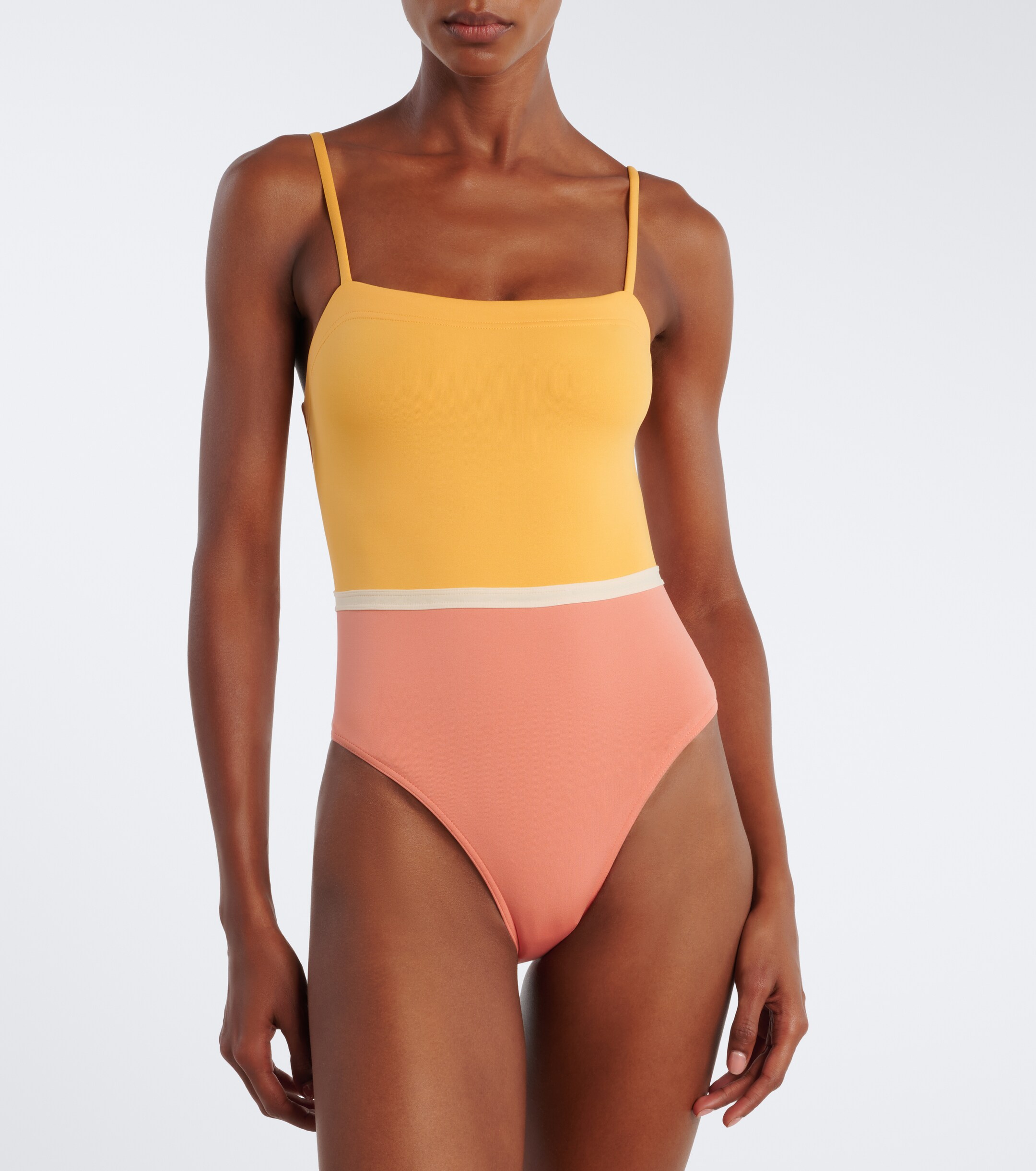 Eres Eres Granita colorblocked swimsuit