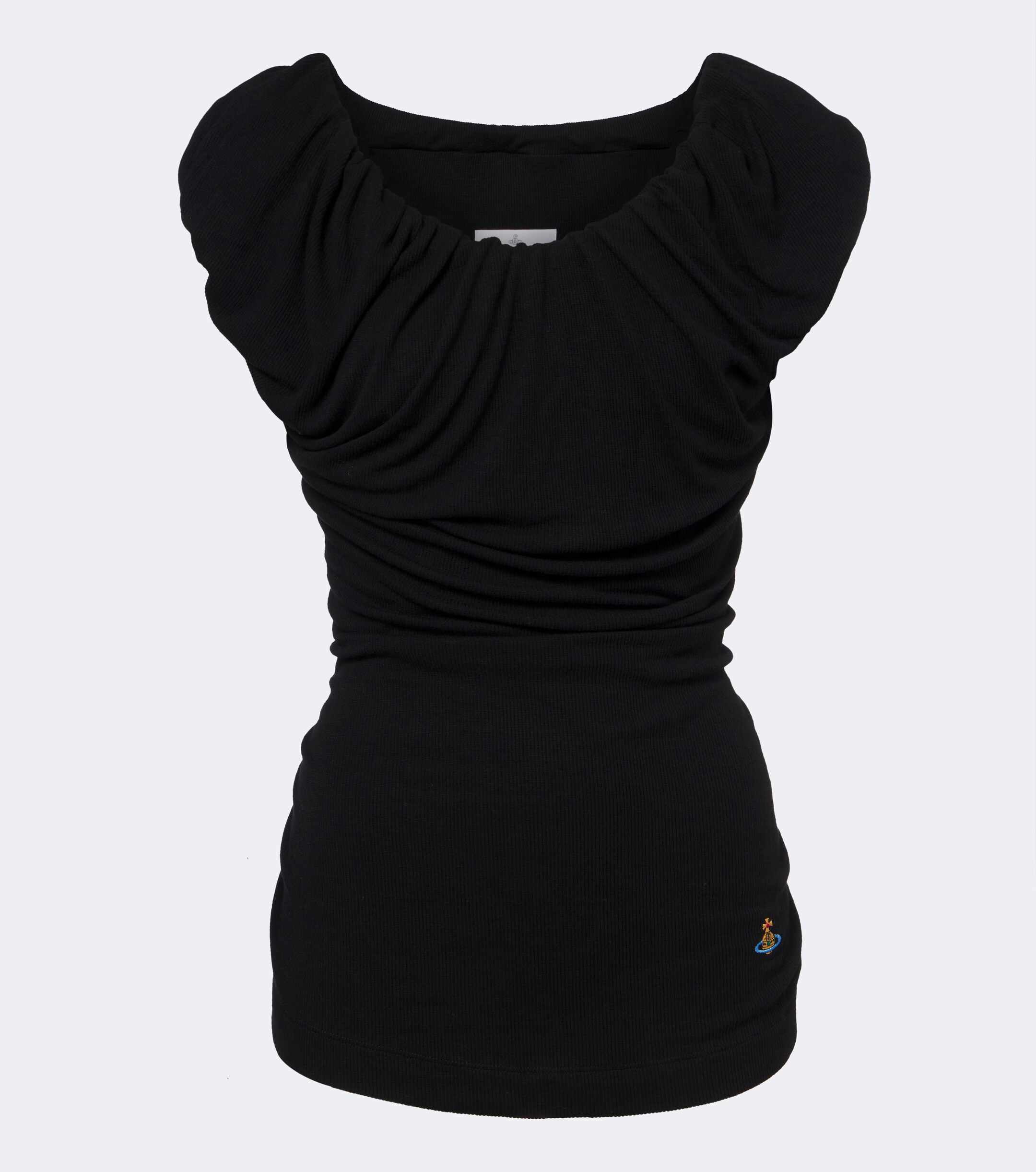 Vivienne Westwood Vivienne Westwood Ginnie Orb draped jersey top