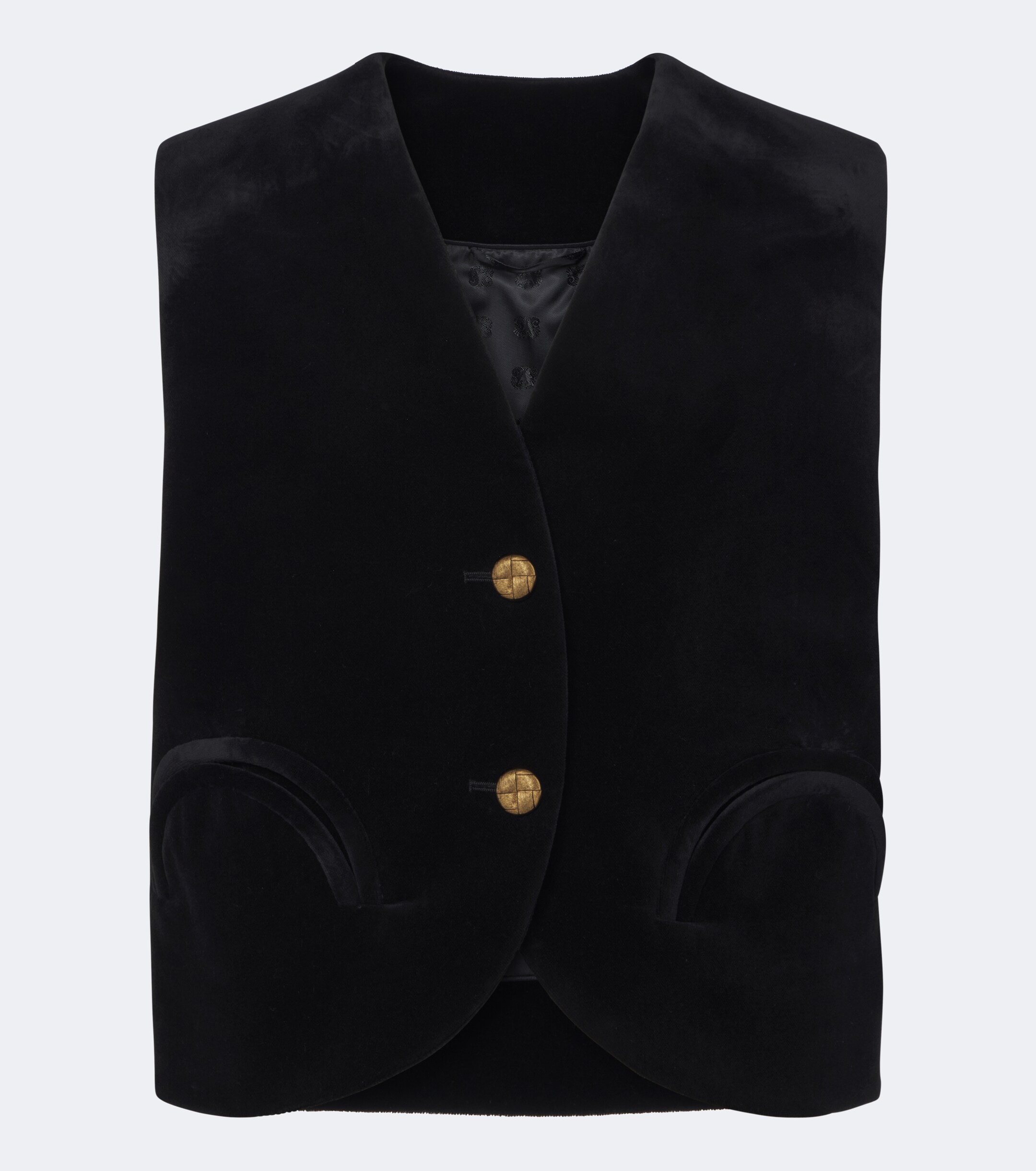 Blazé Milano Blazé Milano Gliss cotton velvet vest