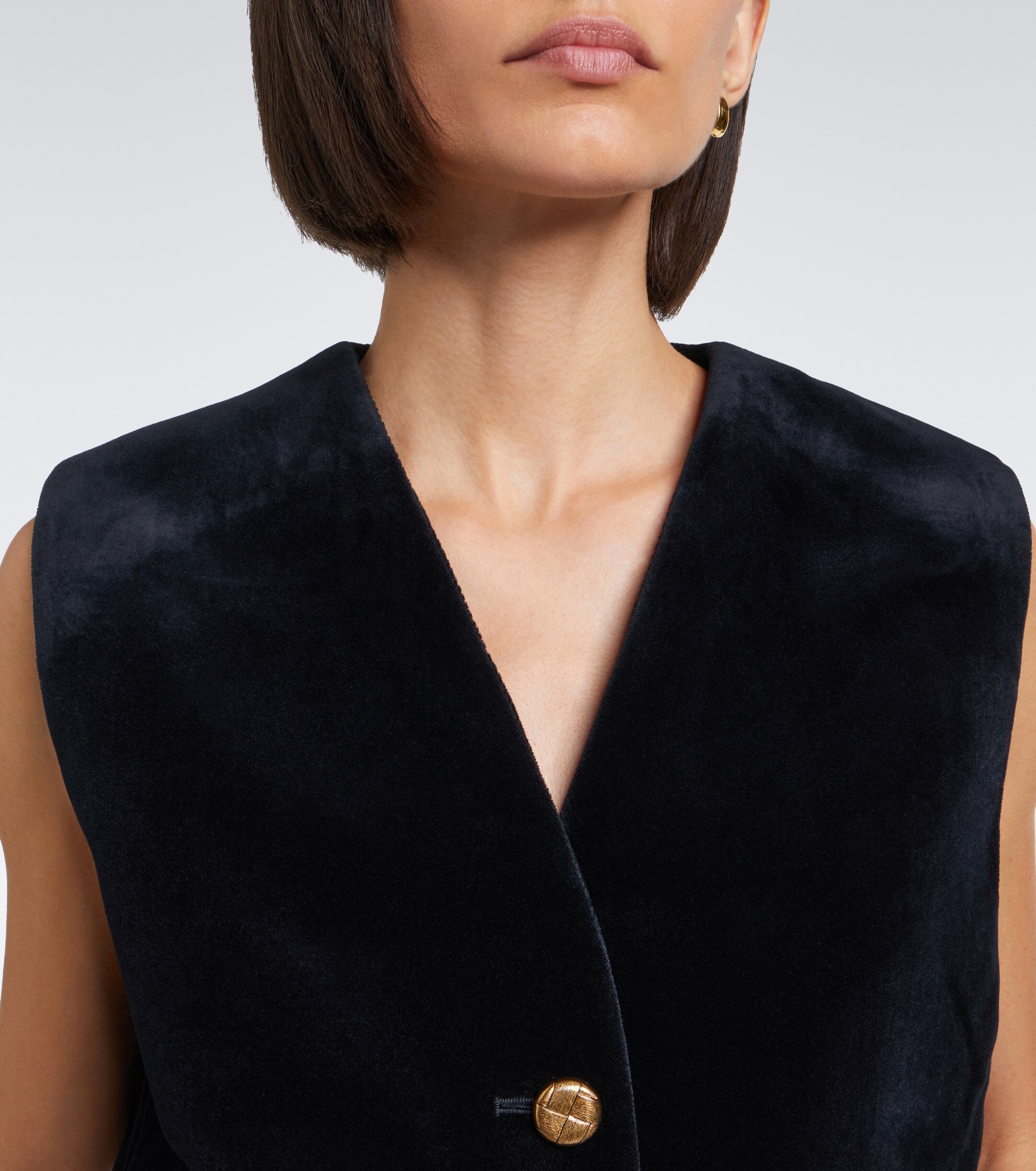 Blazé Milano Blazé Milano Gliss cotton velvet vest