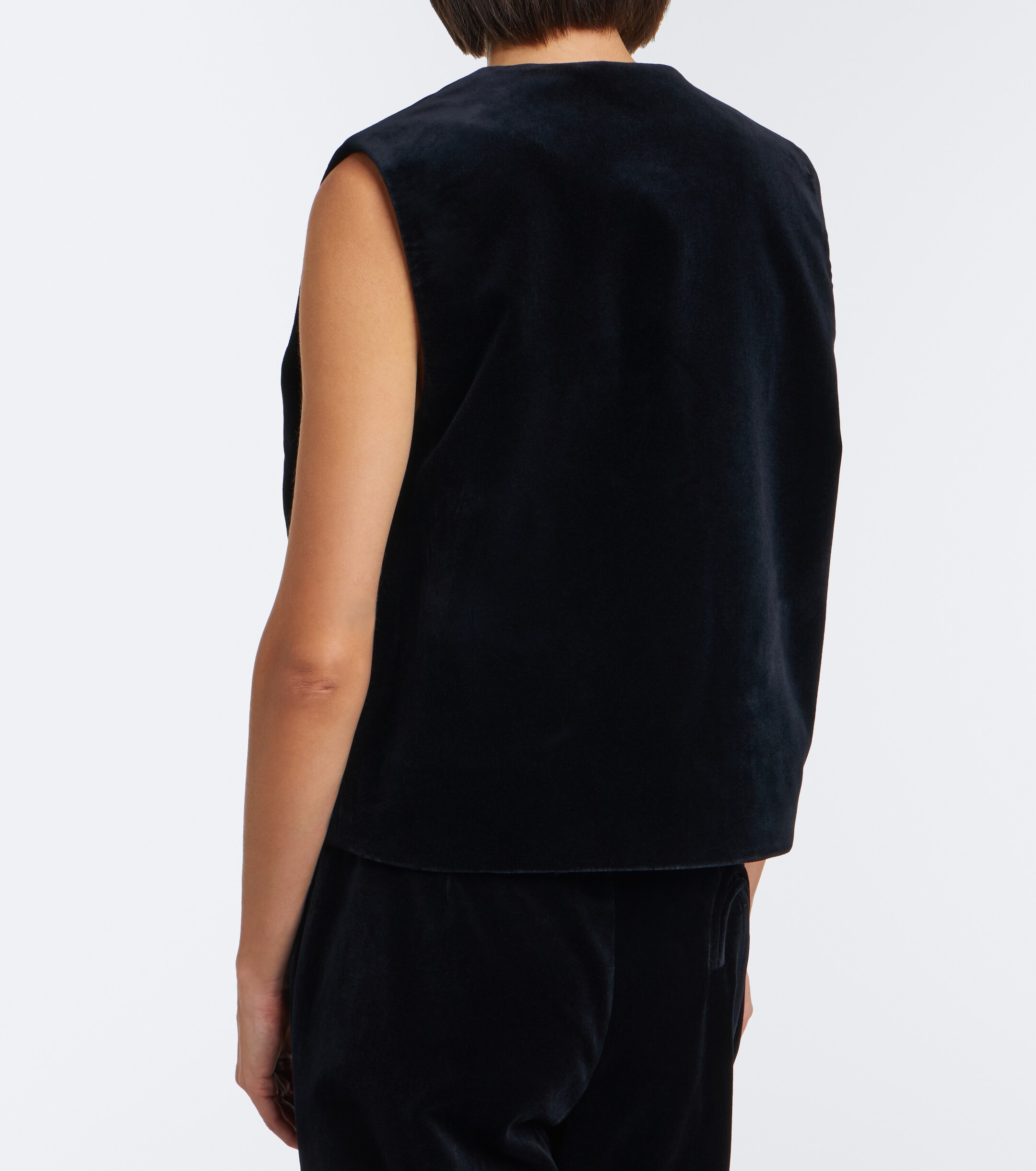 Blazé Milano Blazé Milano Gliss cotton velvet vest