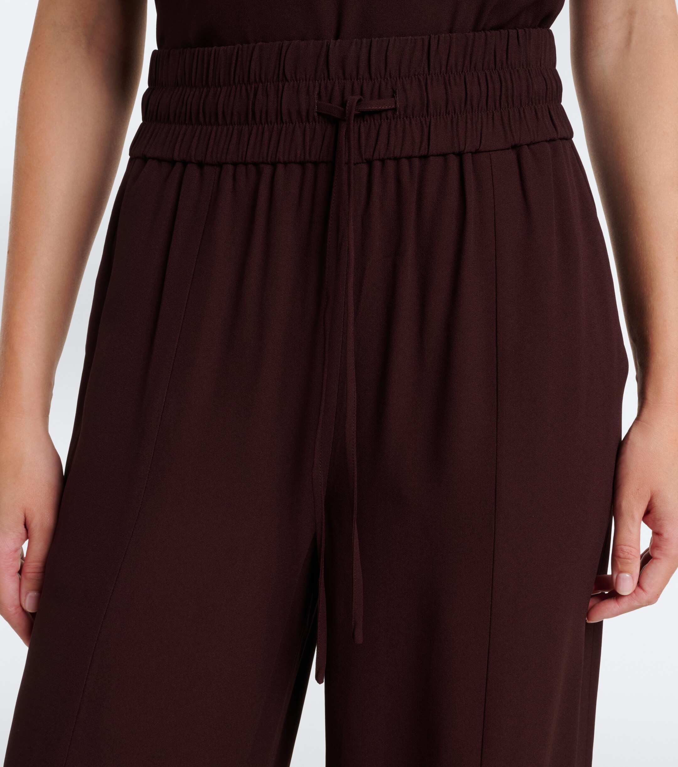 JOSEPH Joseph Dee crêpe wide-leg pants