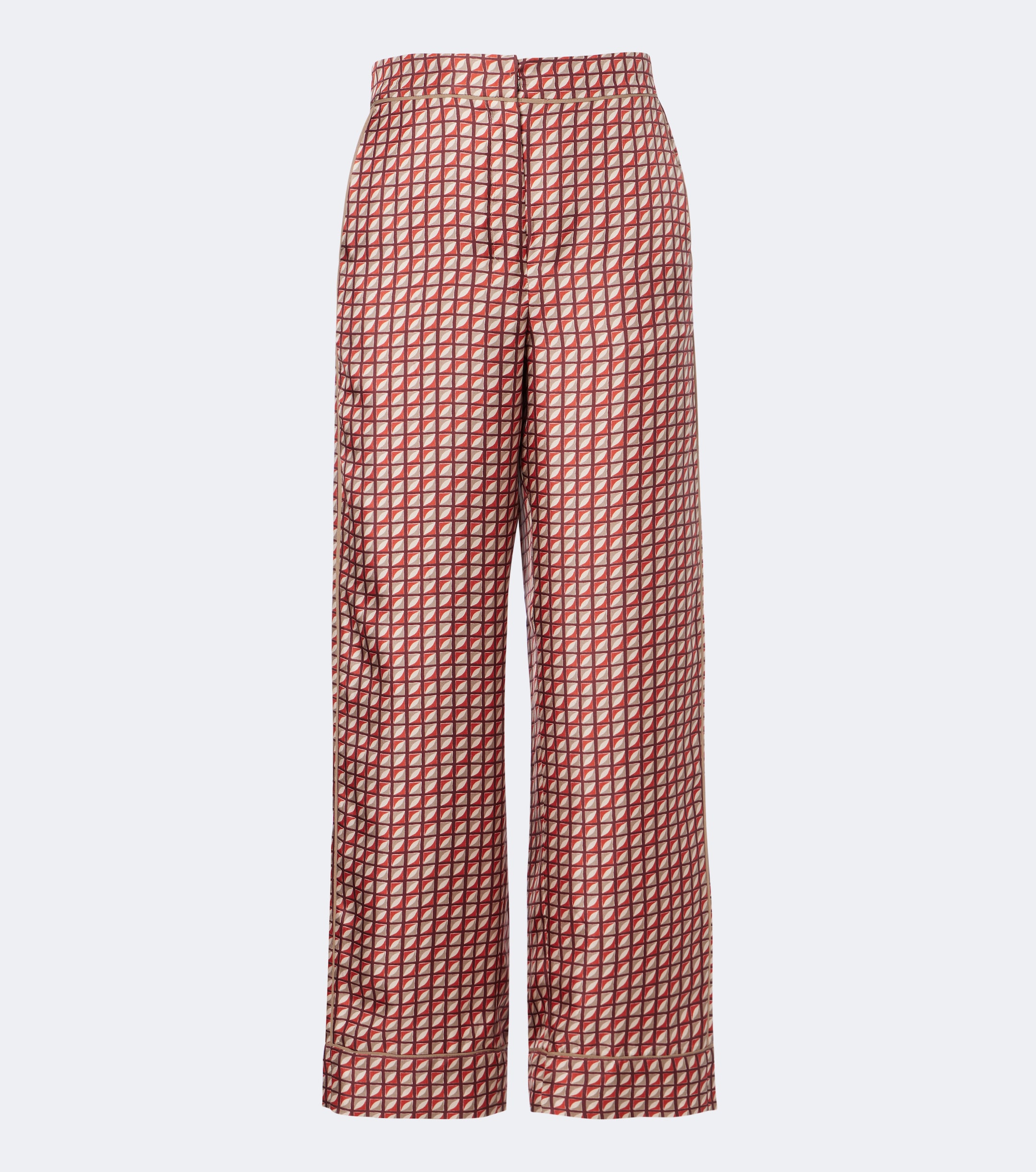 S Max Mara 'S Max Mara Printed silk wide-leg pants