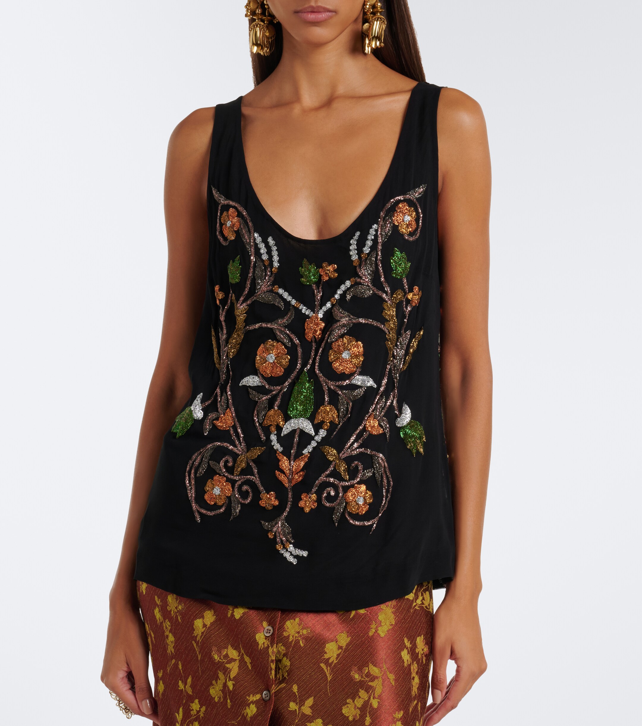 Dries Van Noten Dries Van Noten Embroidered top