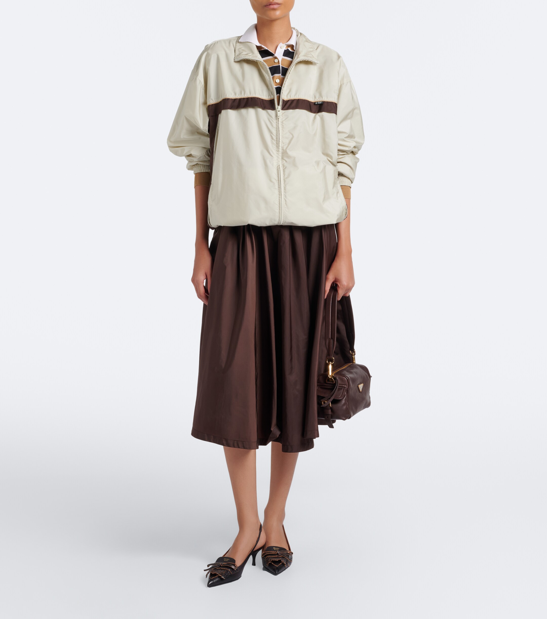 Prada Prada Explore Small leather shoulder bag