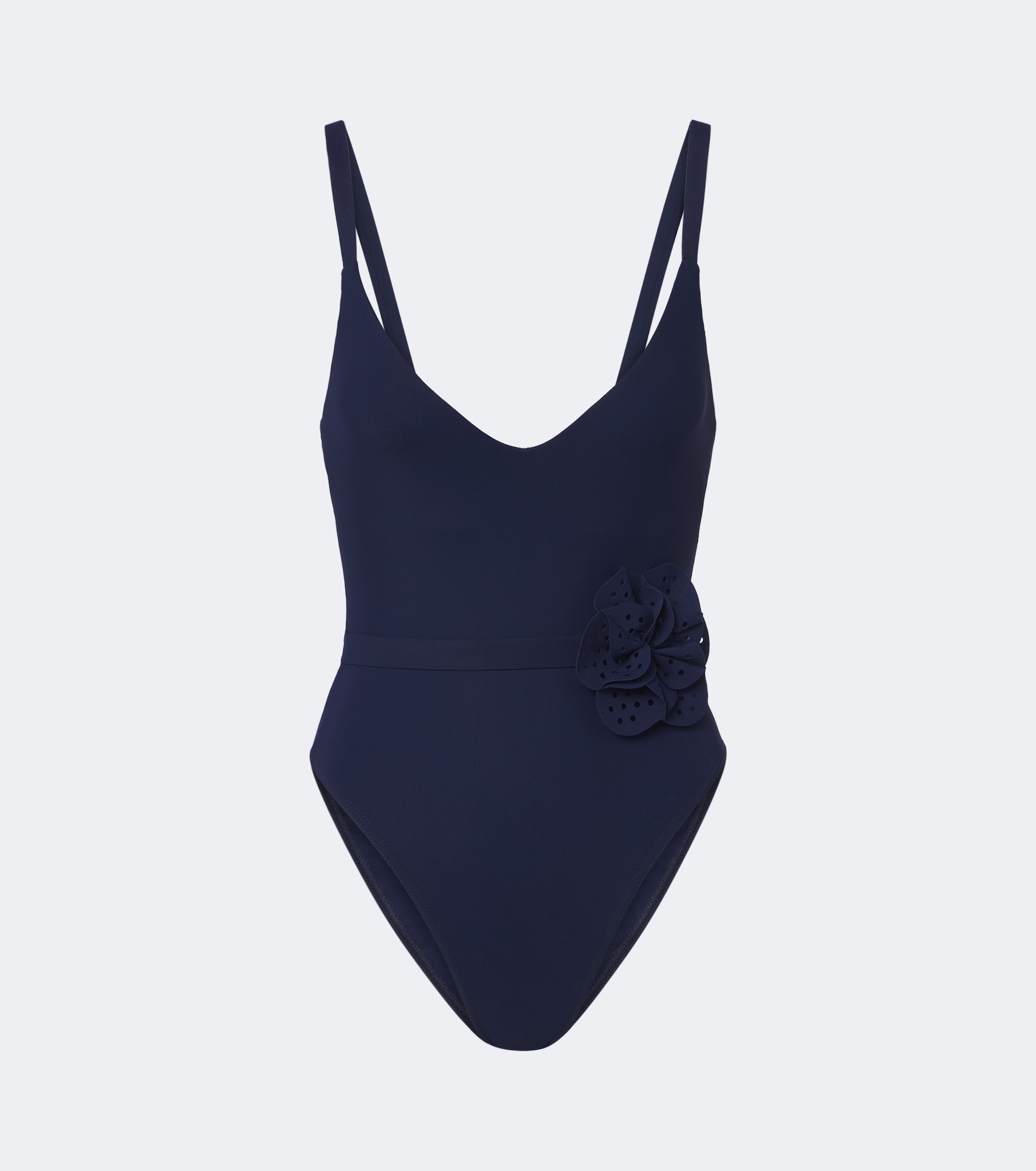 Karla Colletto Karla Colletto Rosetta floral-appliqué swimsuit