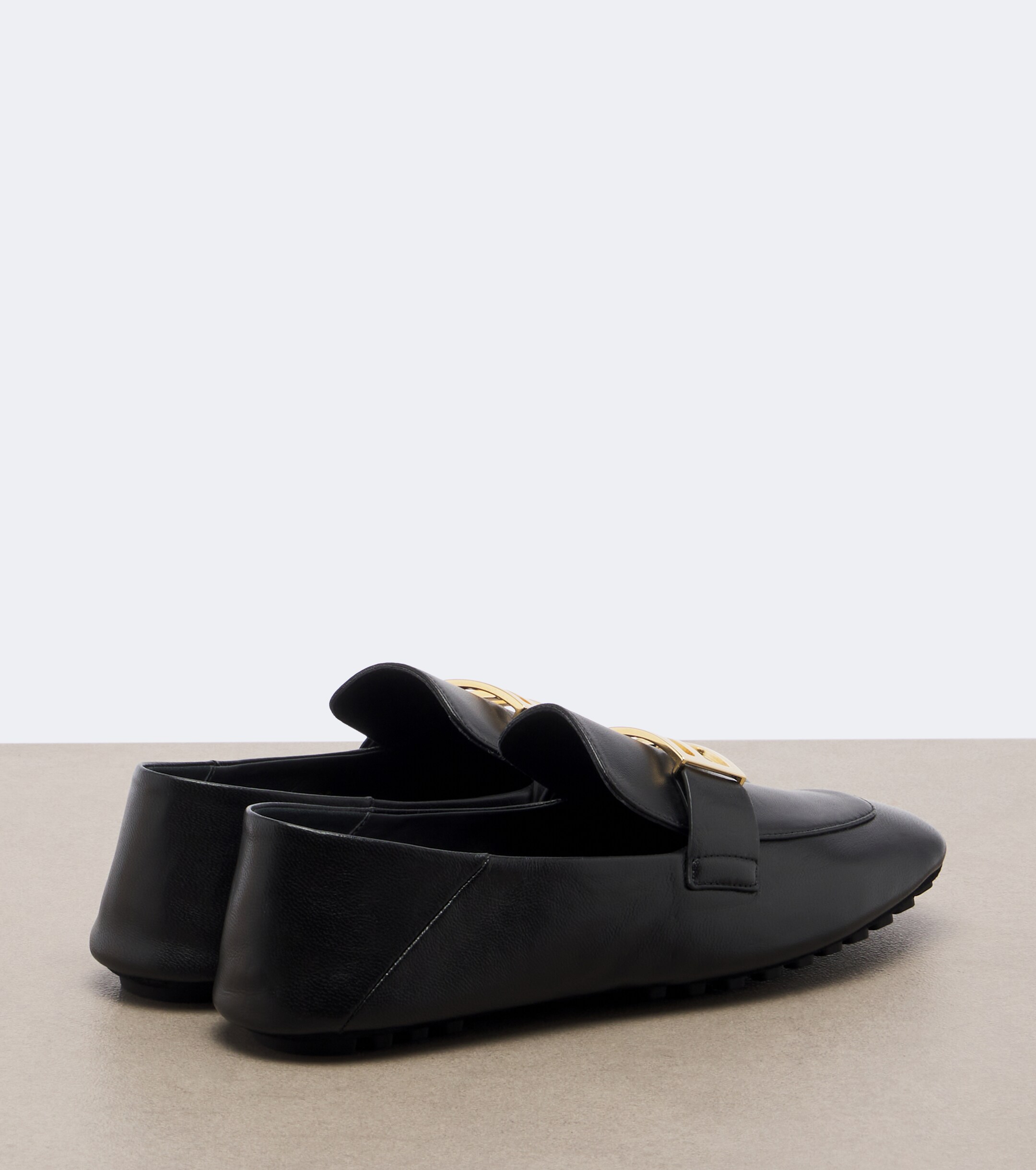 Fendi Fendi Tube leather driving shoes