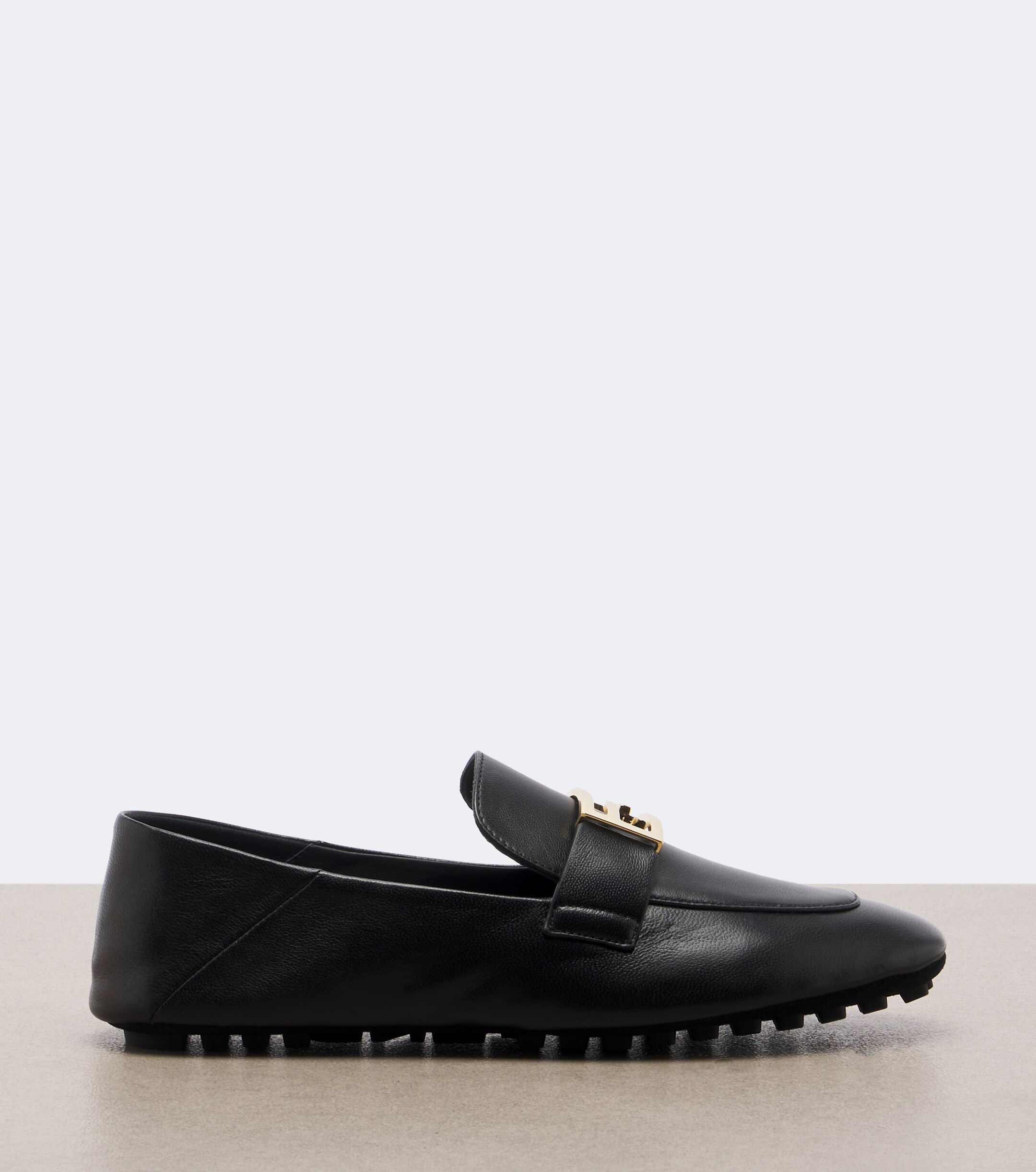 Fendi Fendi Tube leather driving shoes