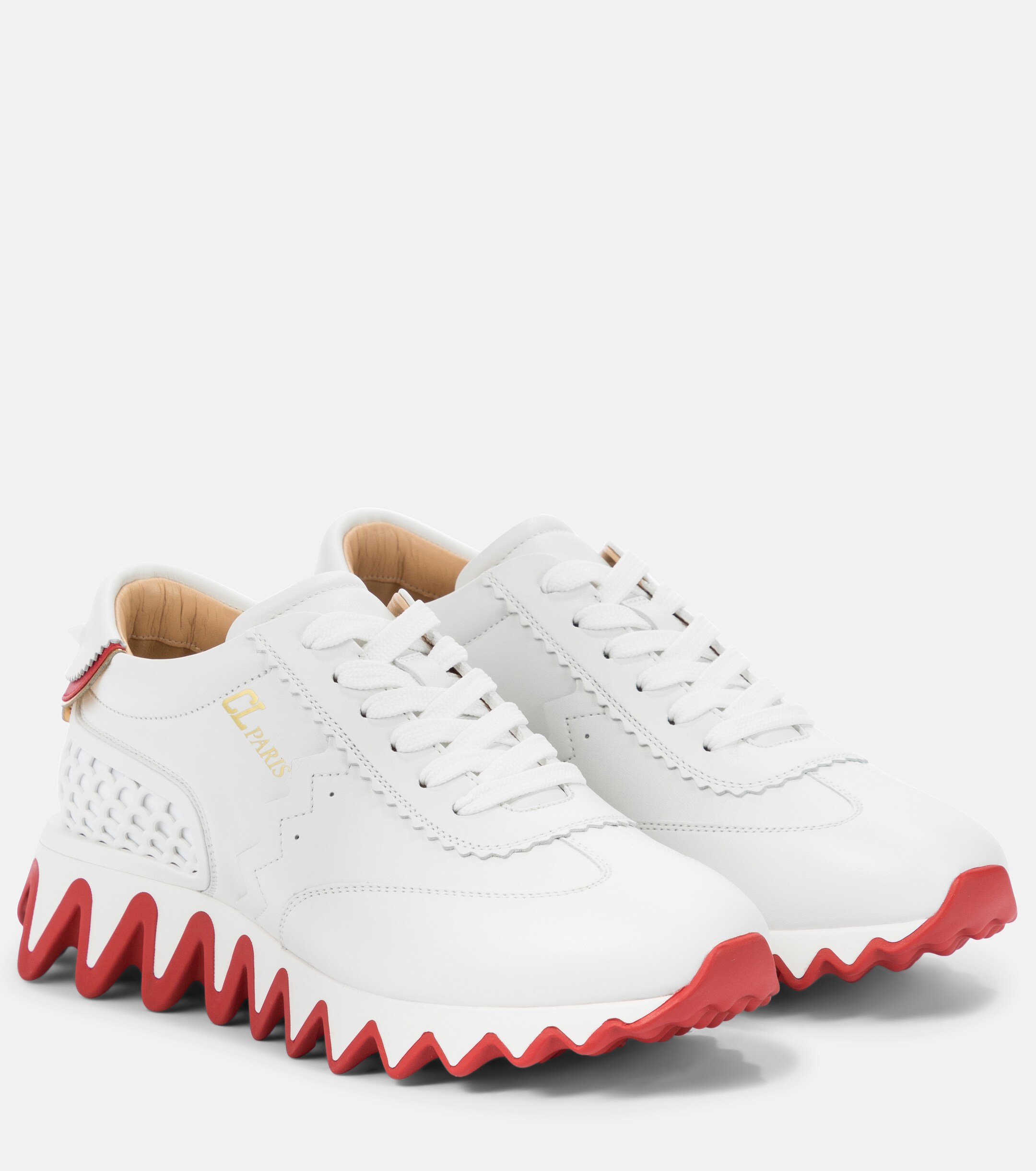 CHRISTIAN LOUBOUTIN Loubishark leather sneakers