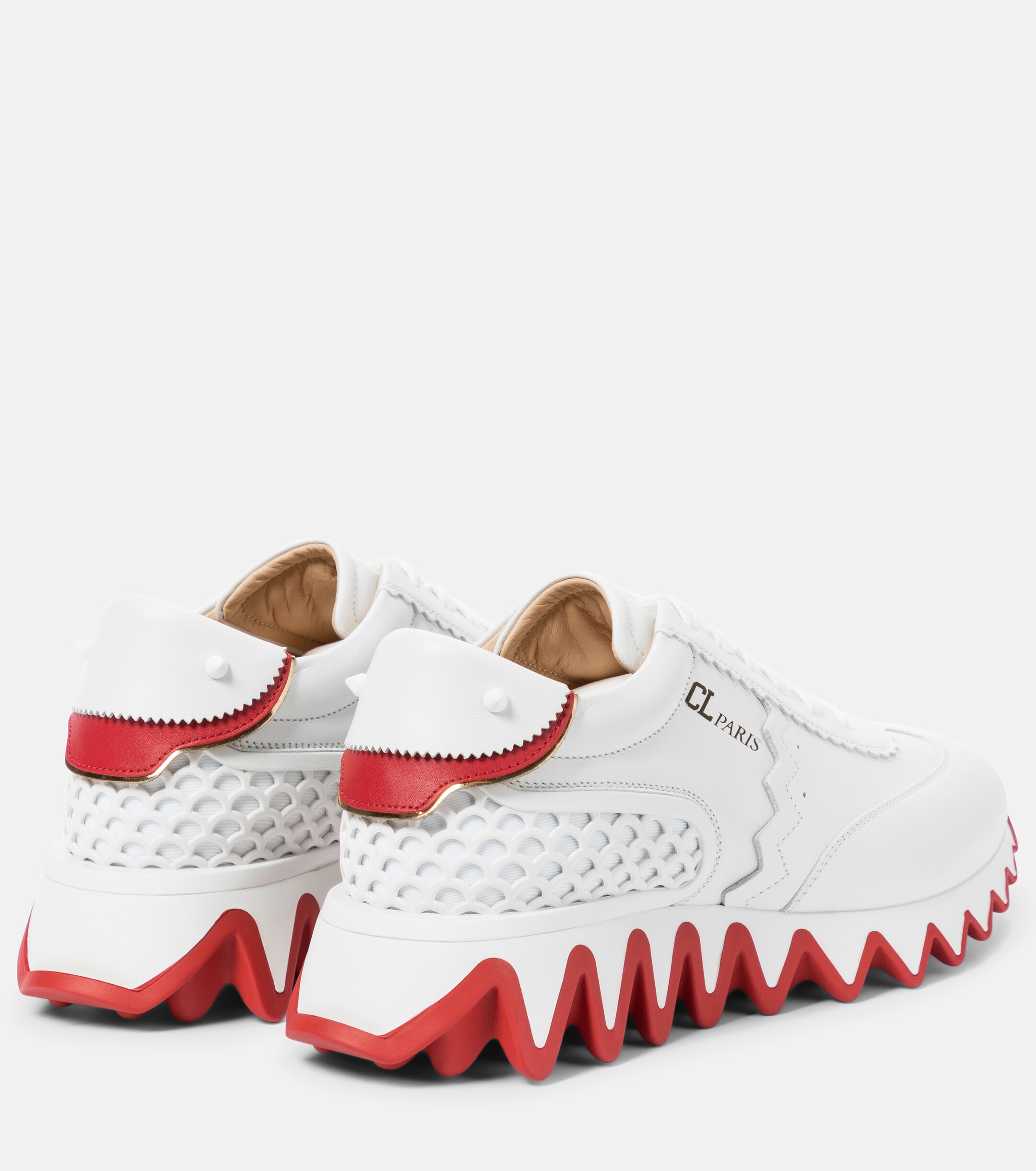 CHRISTIAN LOUBOUTIN Loubishark leather sneakers thumbnail