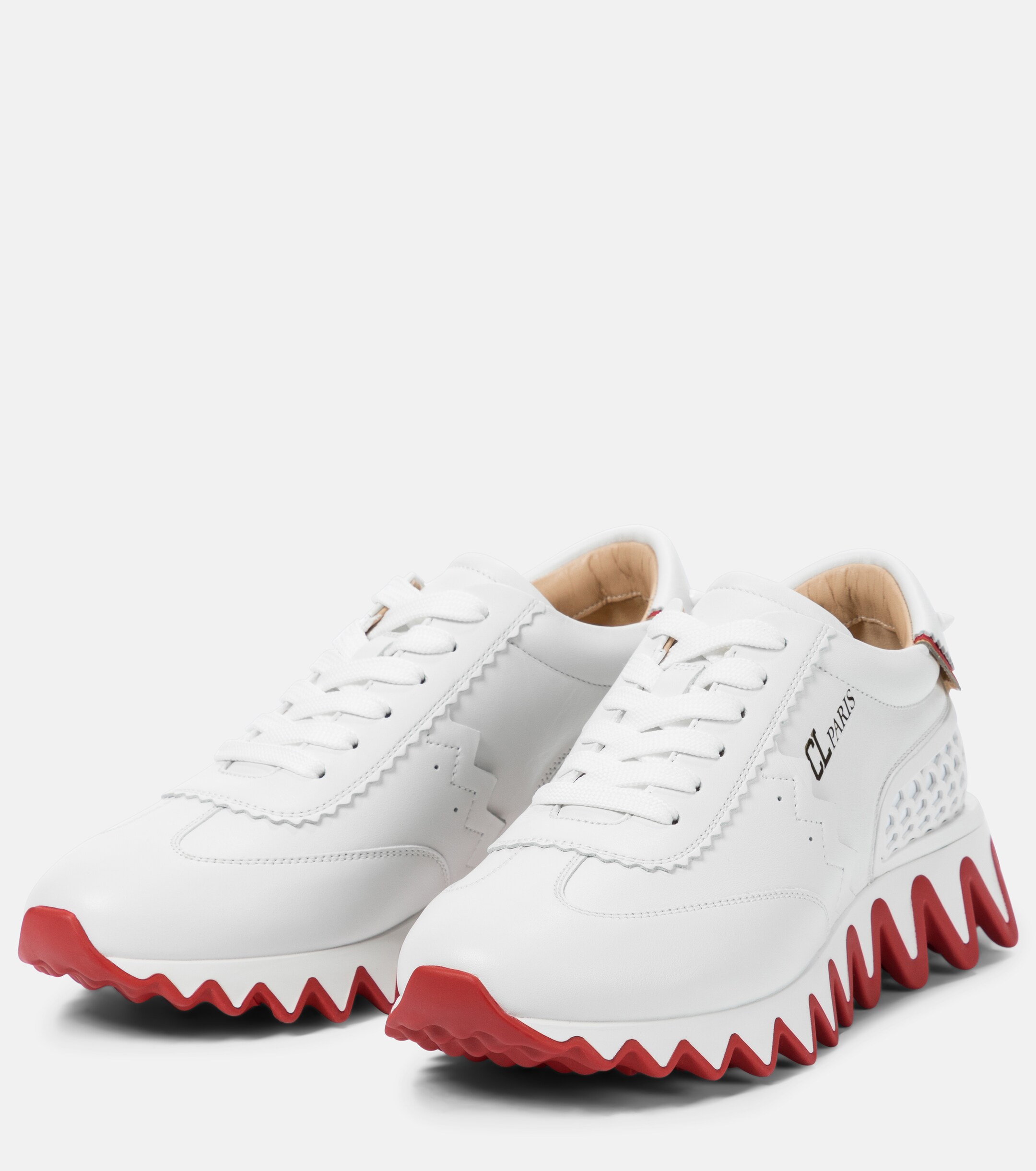 CHRISTIAN LOUBOUTIN Loubishark leather sneakers thumbnail