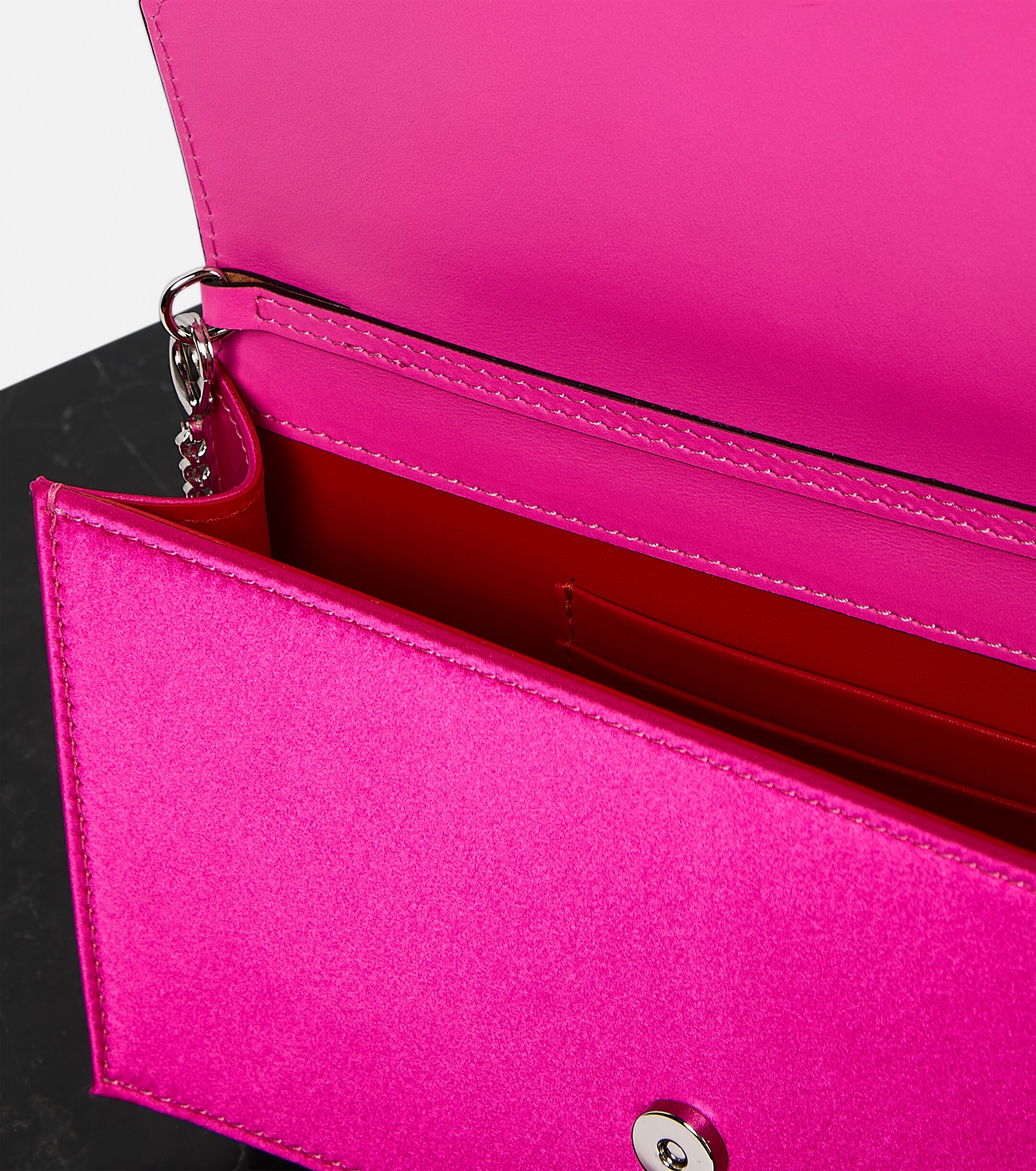 CHRISTIAN LOUBOUTIN Loubi54 satin shoulder bag