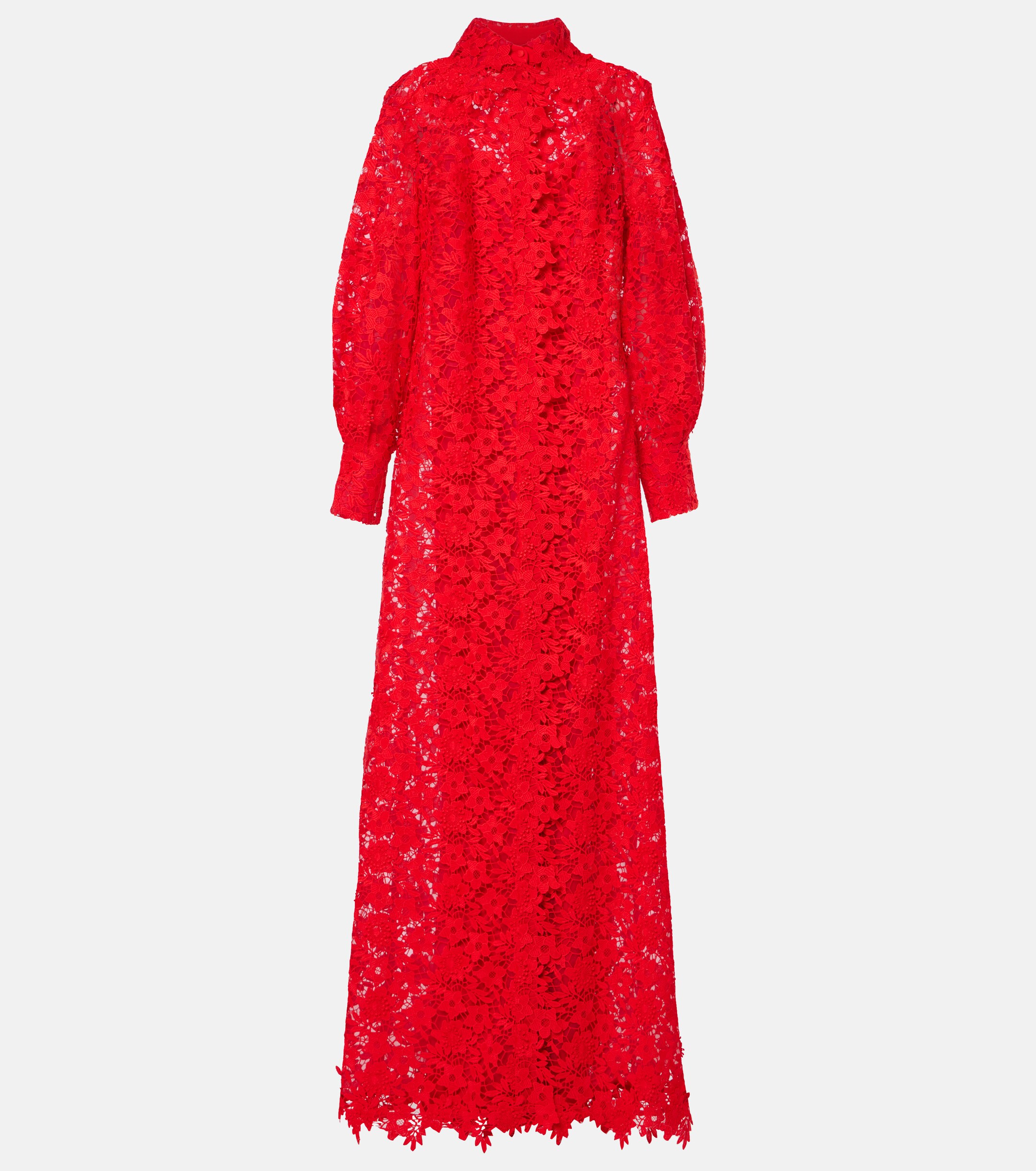 Safiyaa Salma lace belted shirt dress thumbnail
