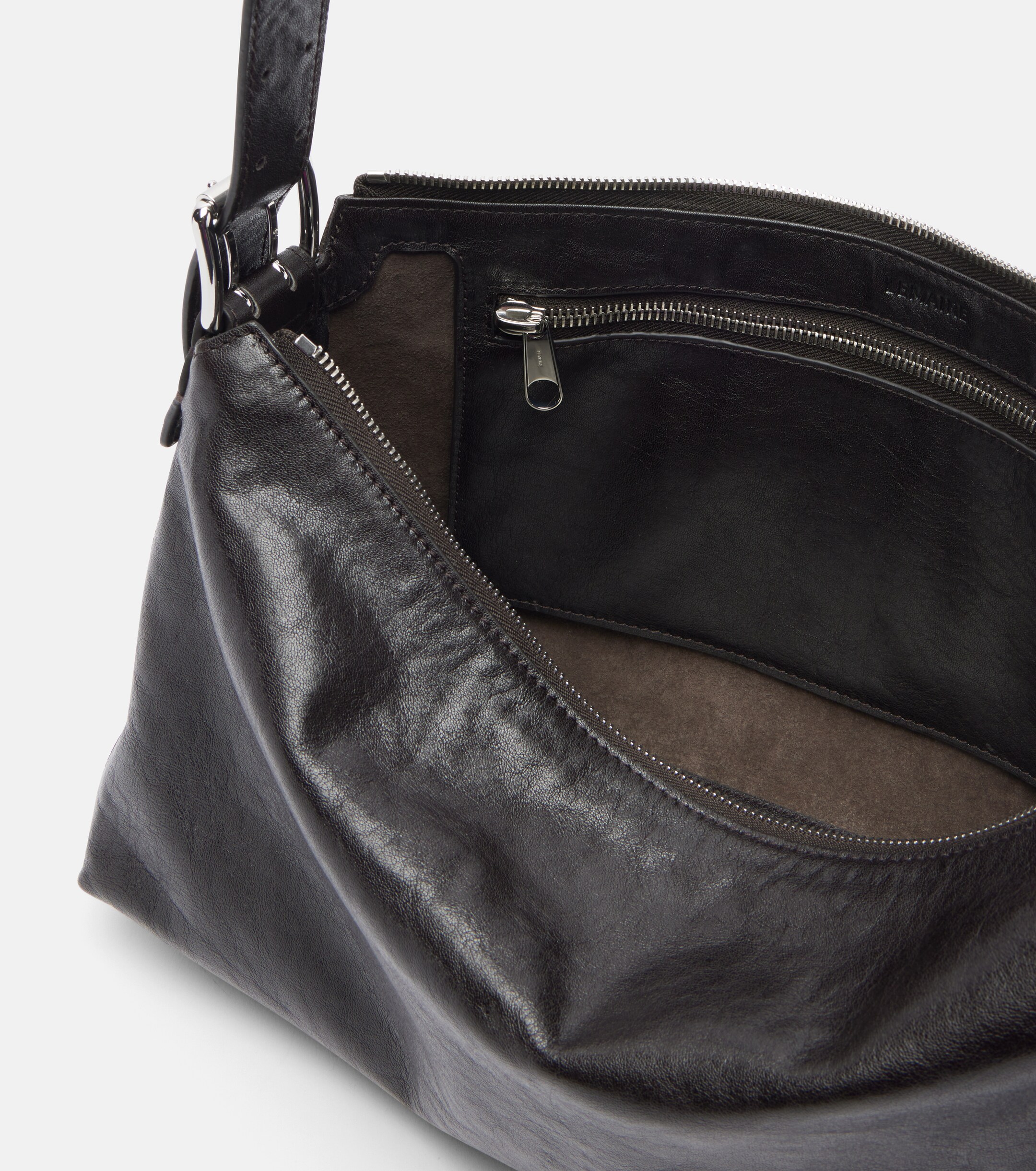 Lemaire Lemaire Belted leather shoulder bag