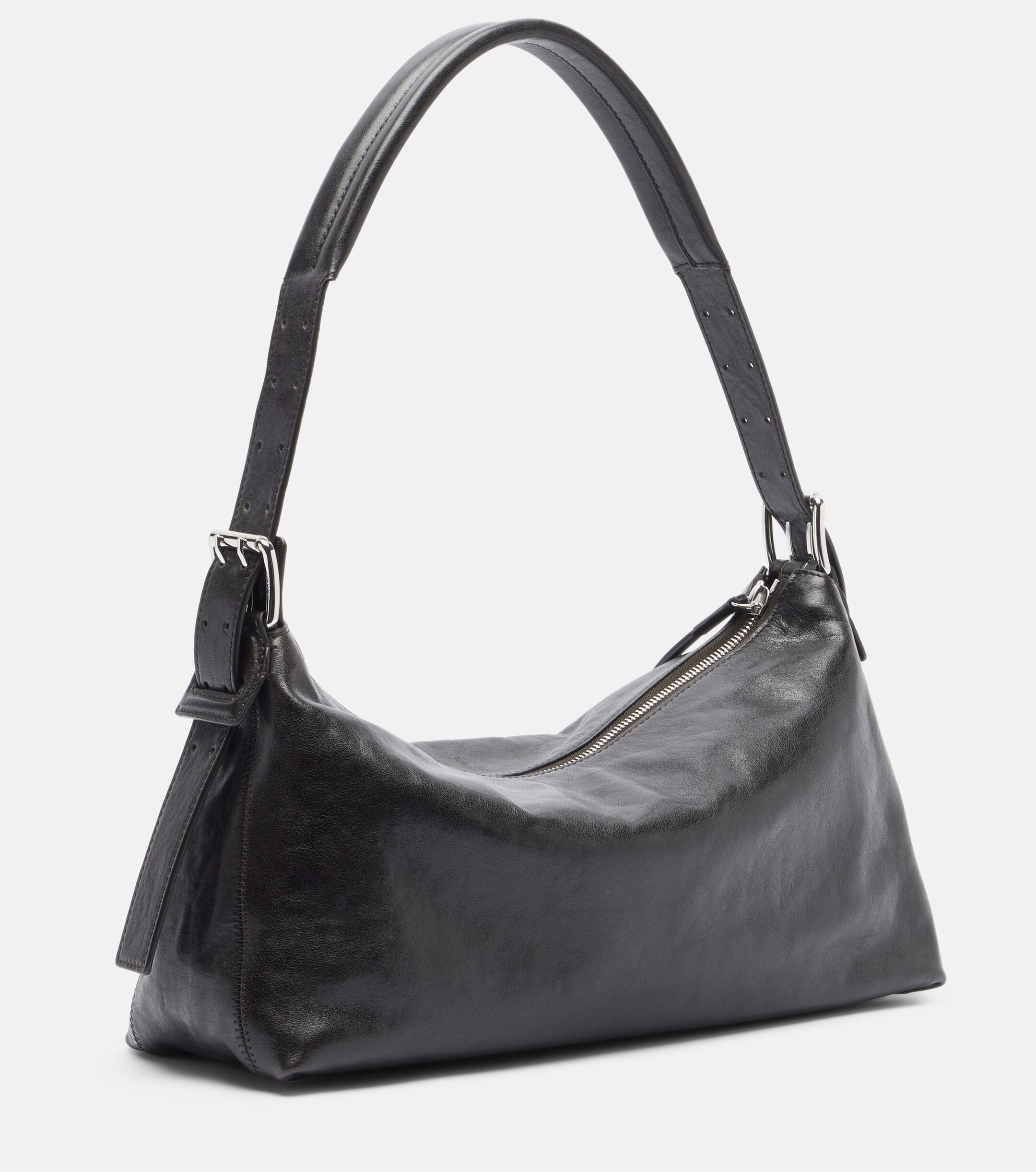 Lemaire Lemaire Belted leather shoulder bag