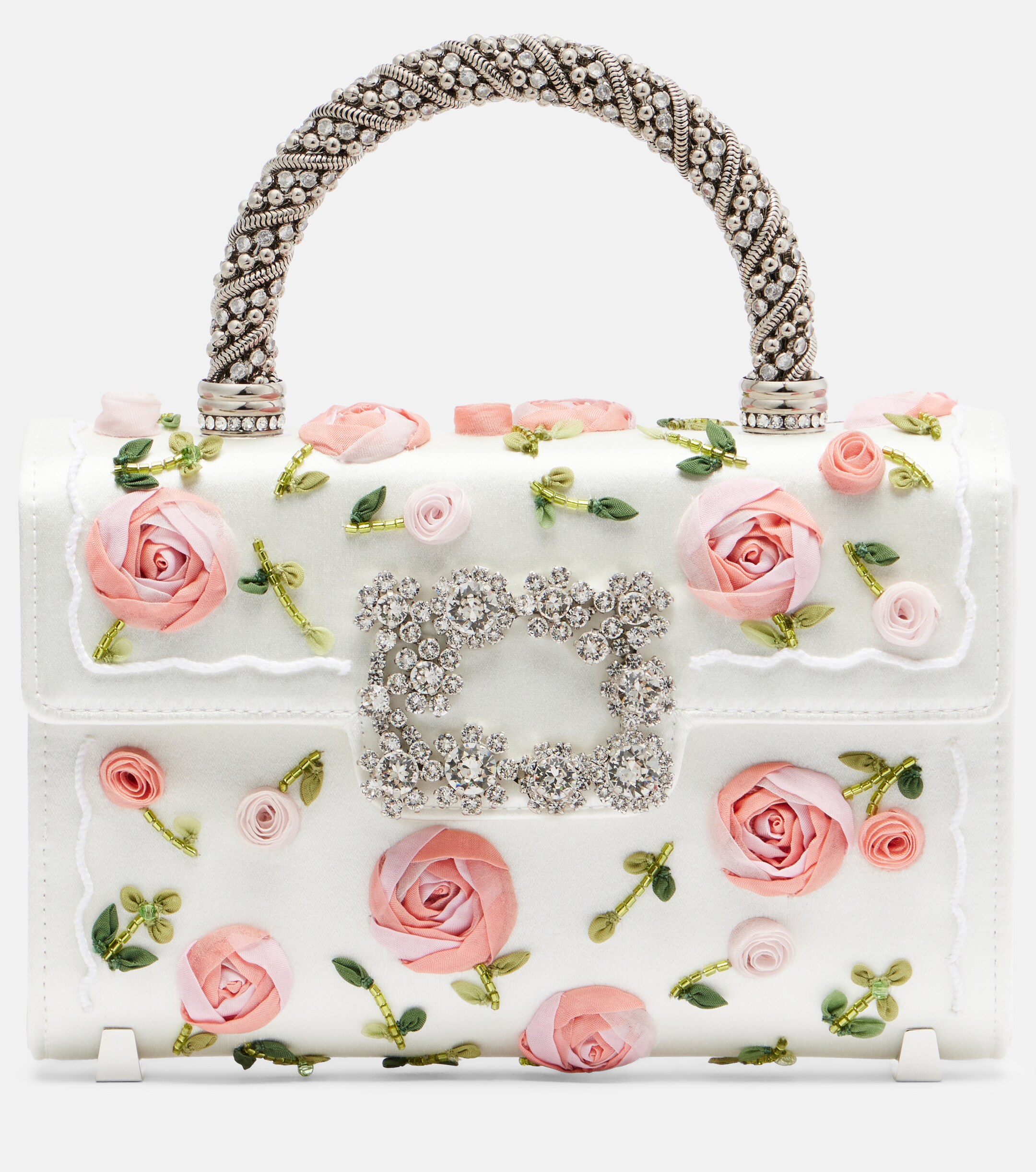 ROGER VIVIER Jewel Efflorescence Mini top-handle bag