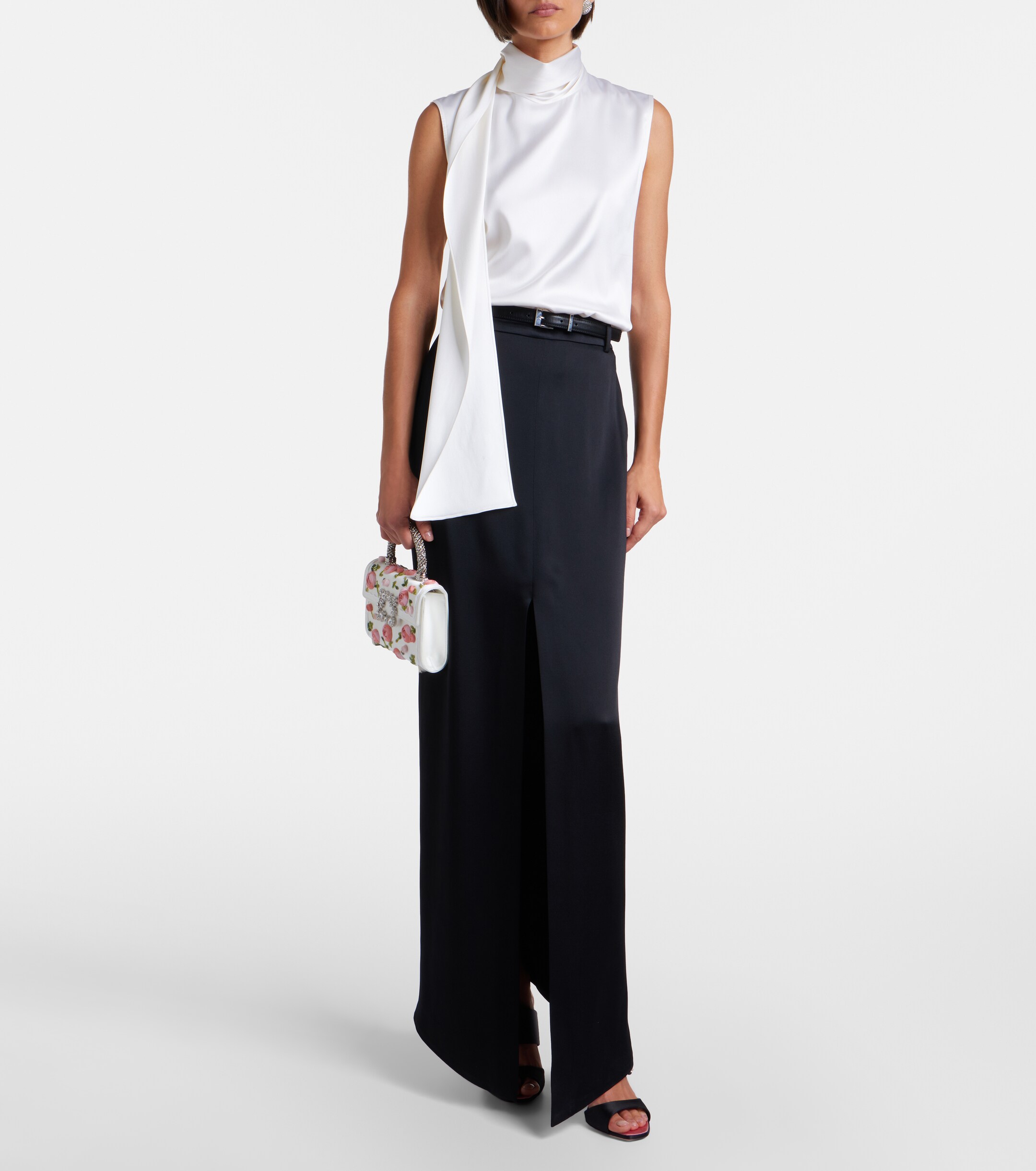 ROGER VIVIER Jewel Efflorescence Mini top-handle bag