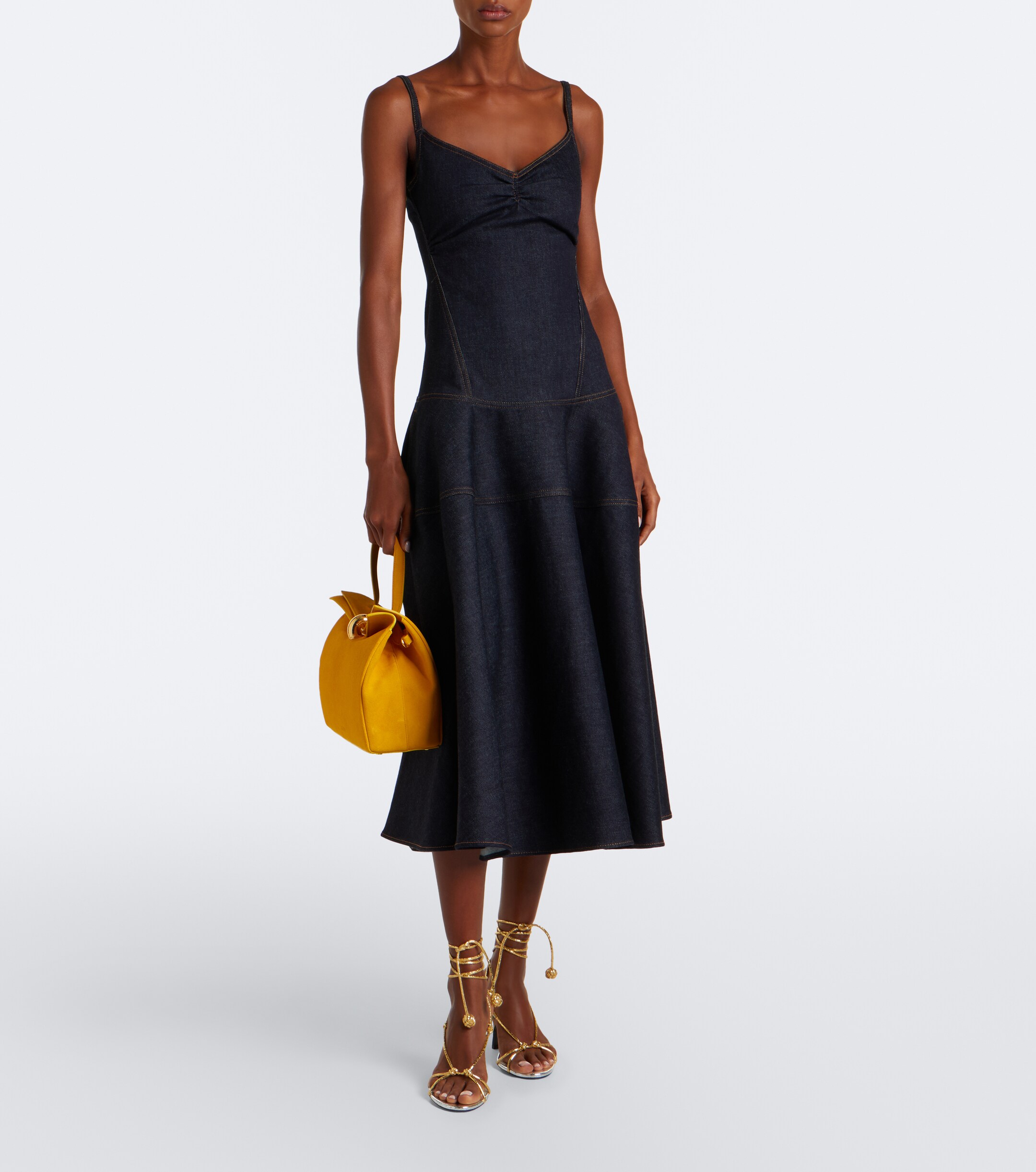 Jacquemus Valerie Medium suede top-handle bag