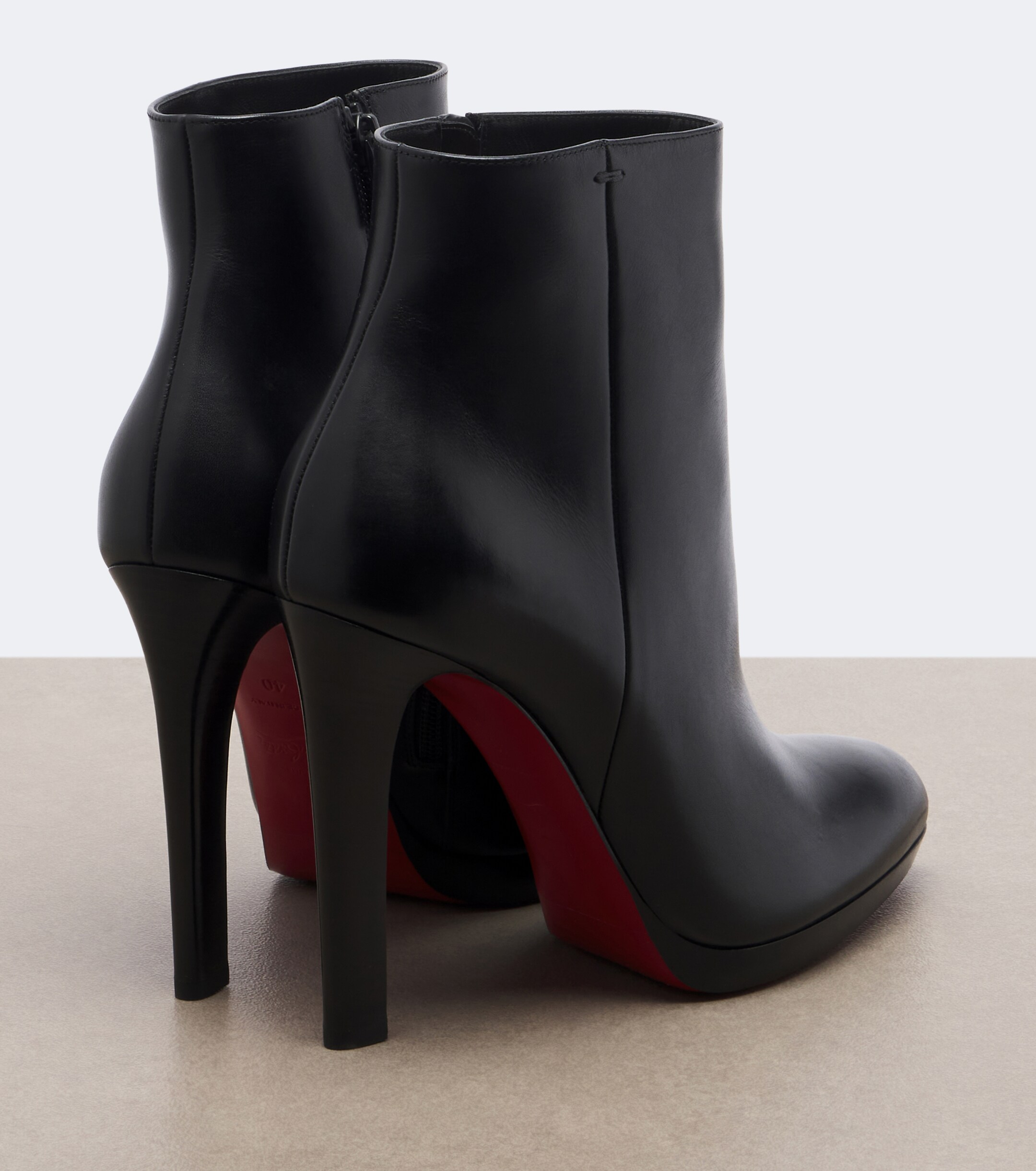CHRISTIAN LOUBOUTIN Christian Louboutin Fannylove leather ankle boots