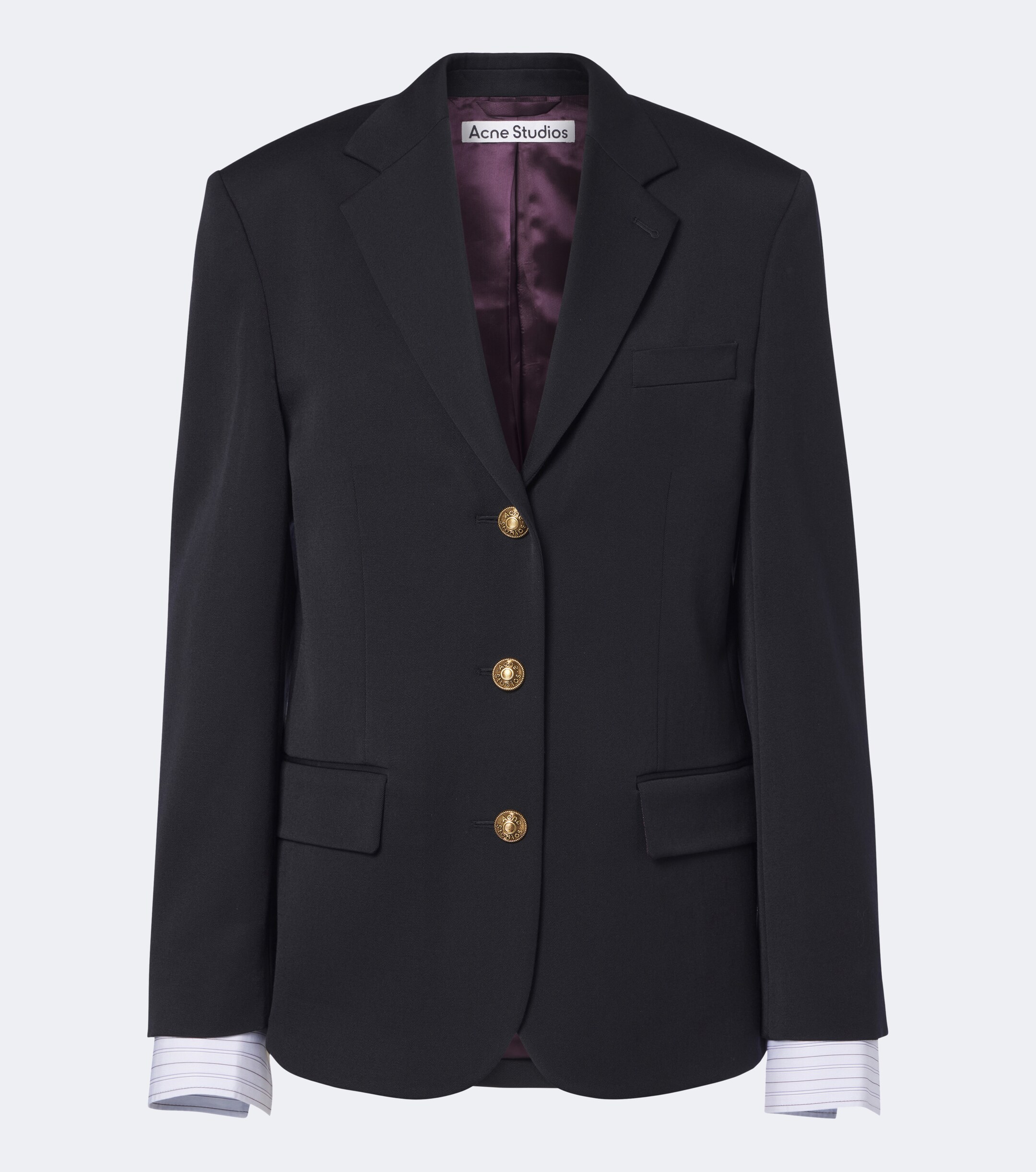 Acne Studios Acne Studios Layered wool blazer