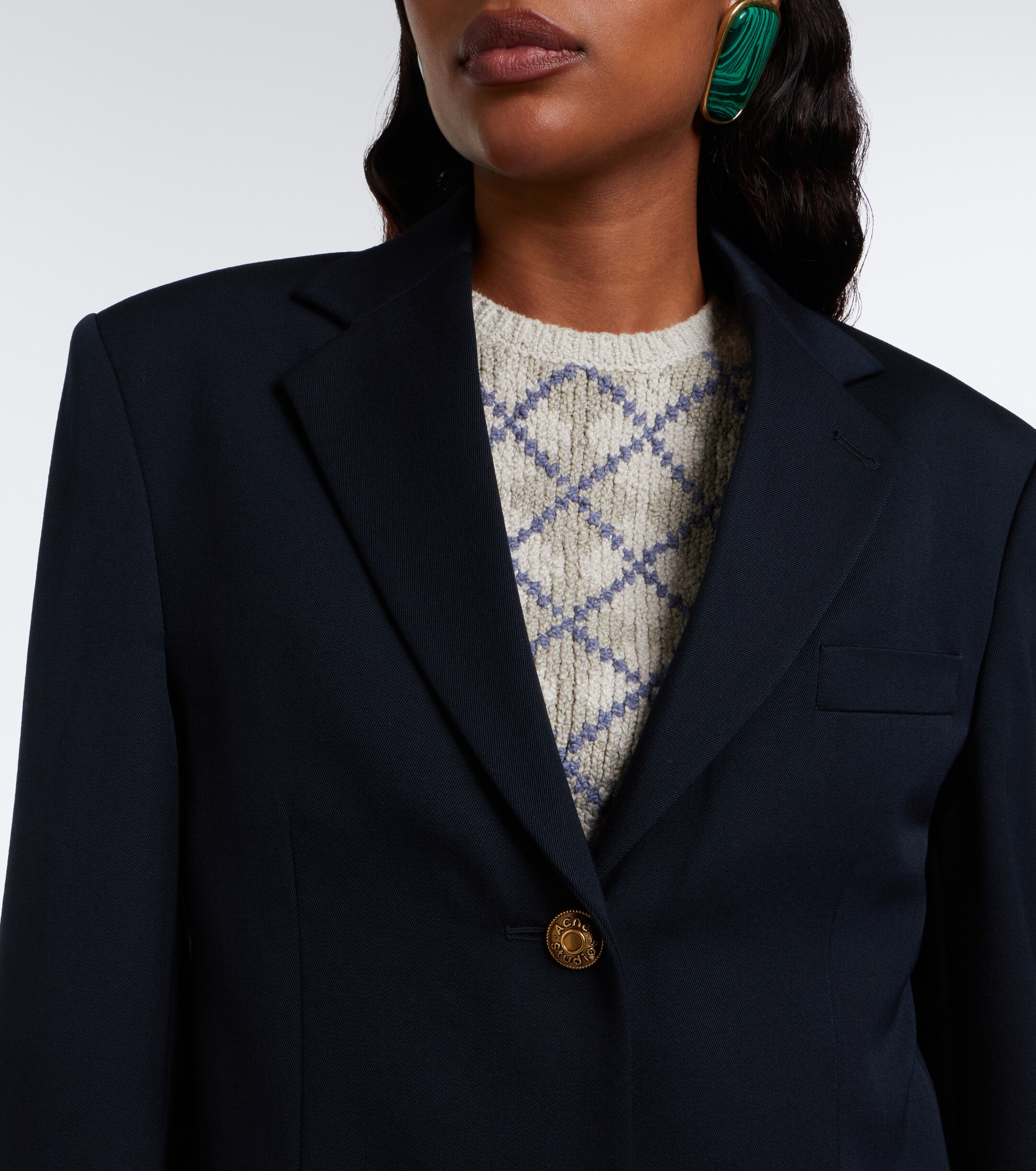 Acne Studios Acne Studios Layered wool blazer