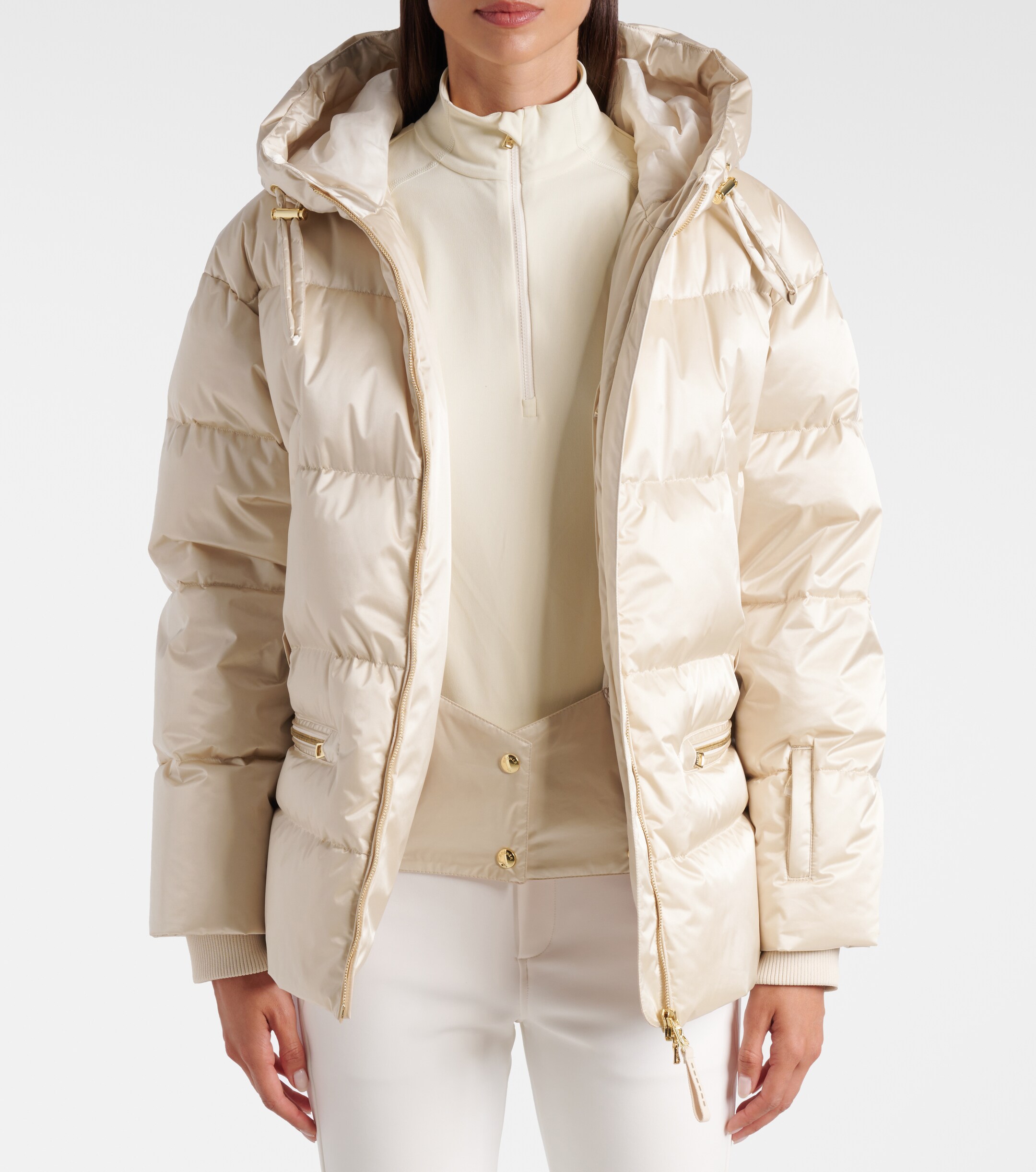 BOGNER Bogner Lyra belted down ski jacket