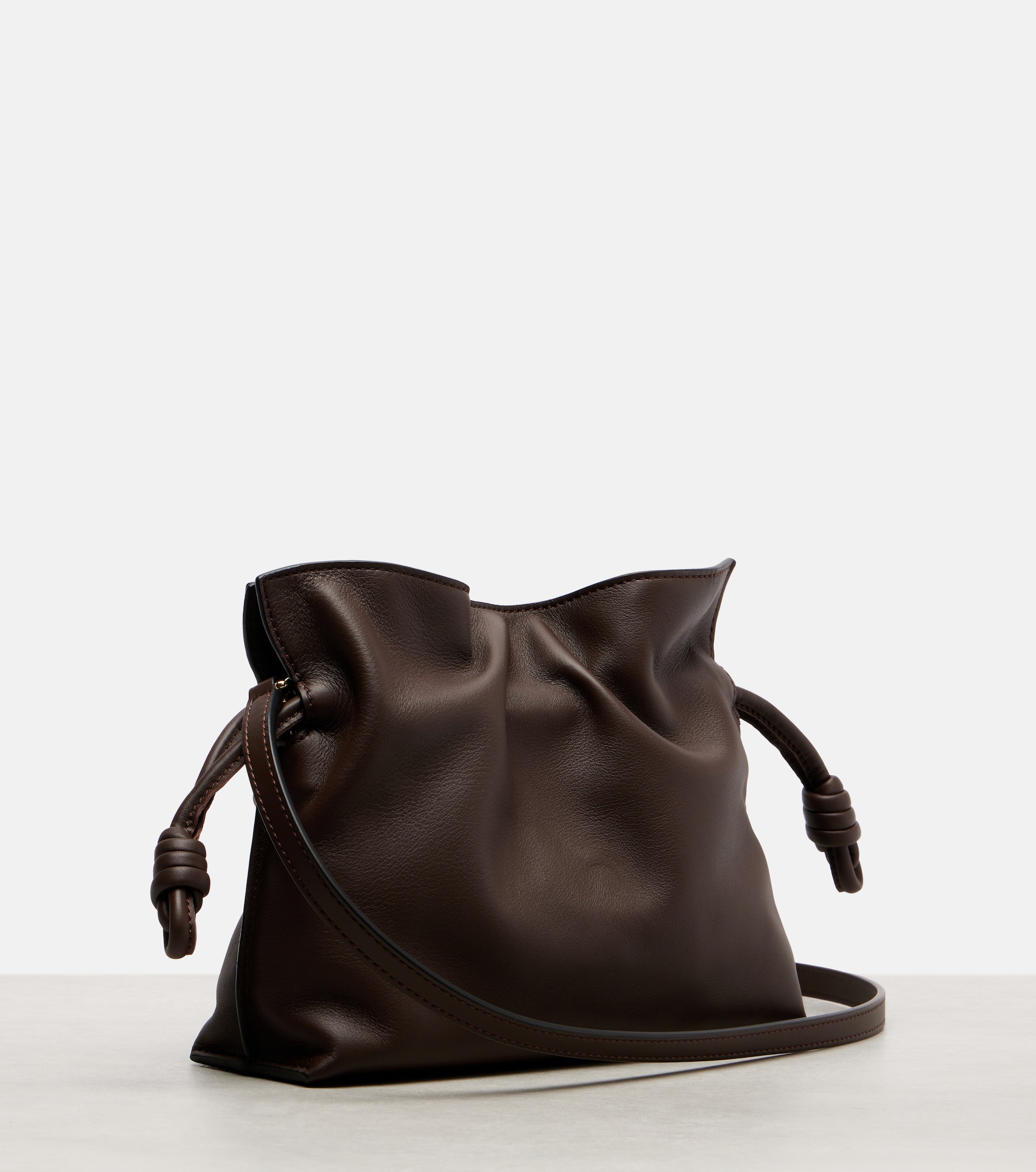Loewe Flamenco Mini leather clutch