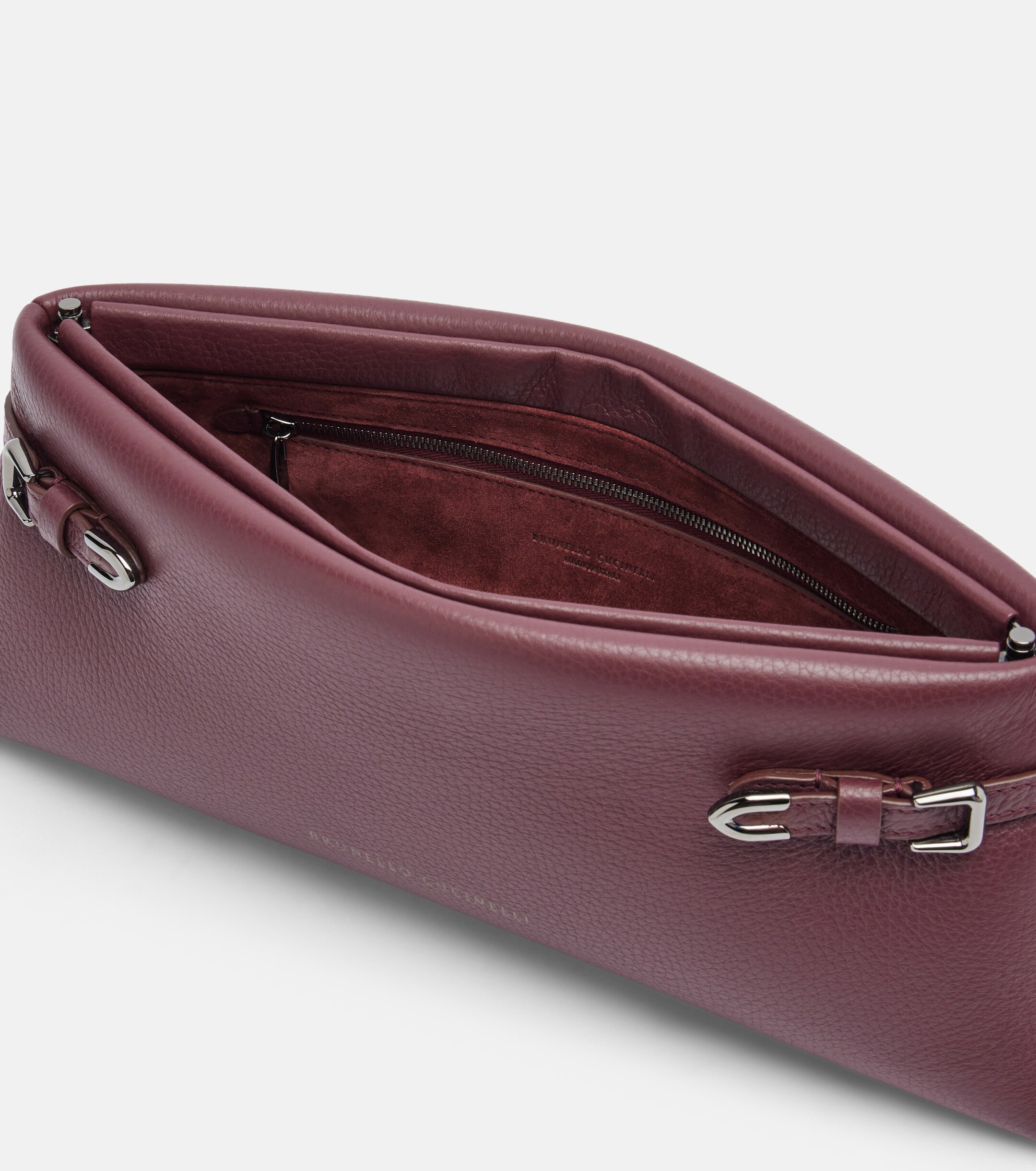 Brunello Cucinelli Small leather clutch