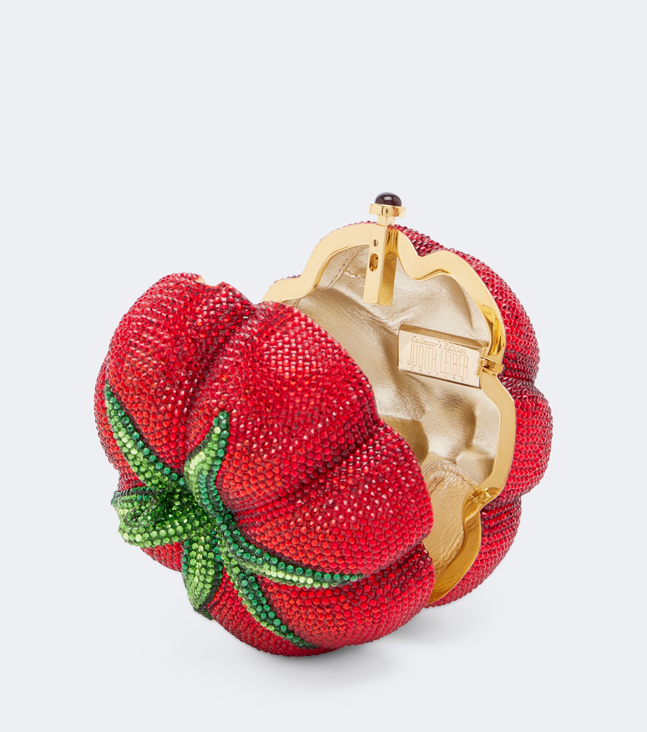 Judith Leiber Couture Tomato Pomodoro crystal-embellished clutch thumbnail