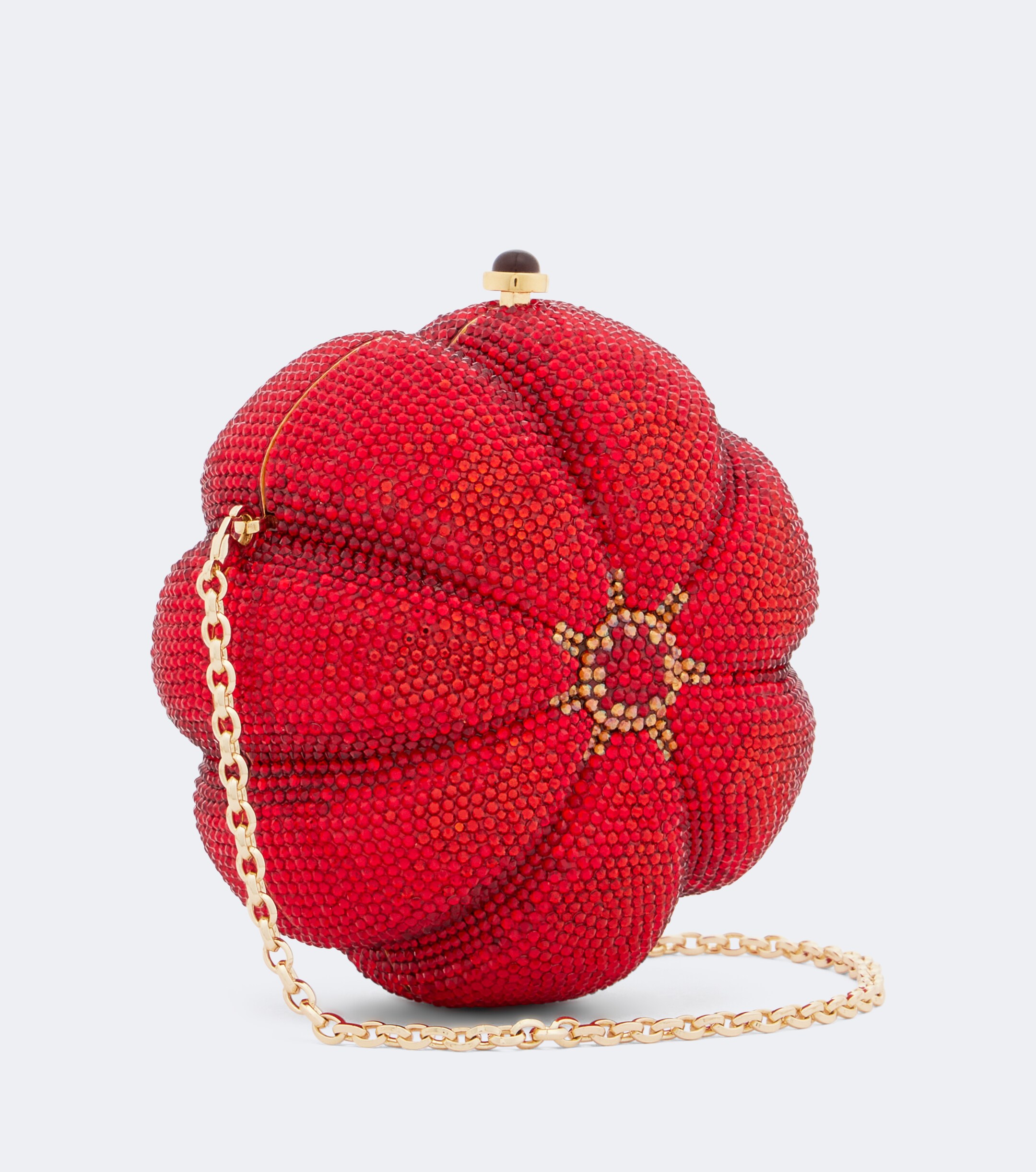 Judith Leiber Couture Tomato Pomodoro crystal-embellished clutch thumbnail