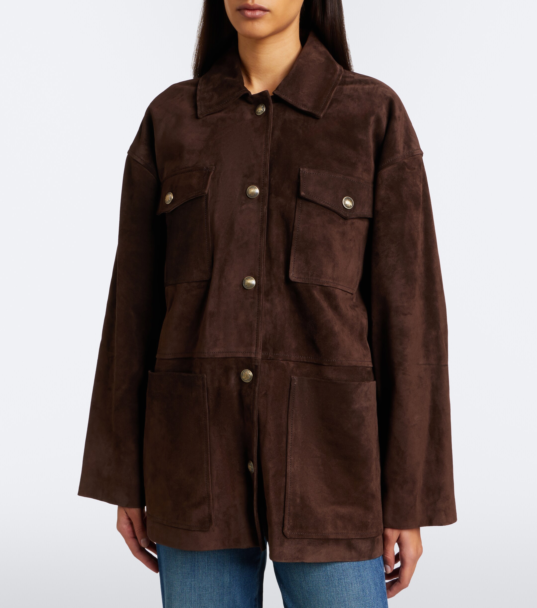 Nili Lotan Nili Lotan Mirra suede jacket
